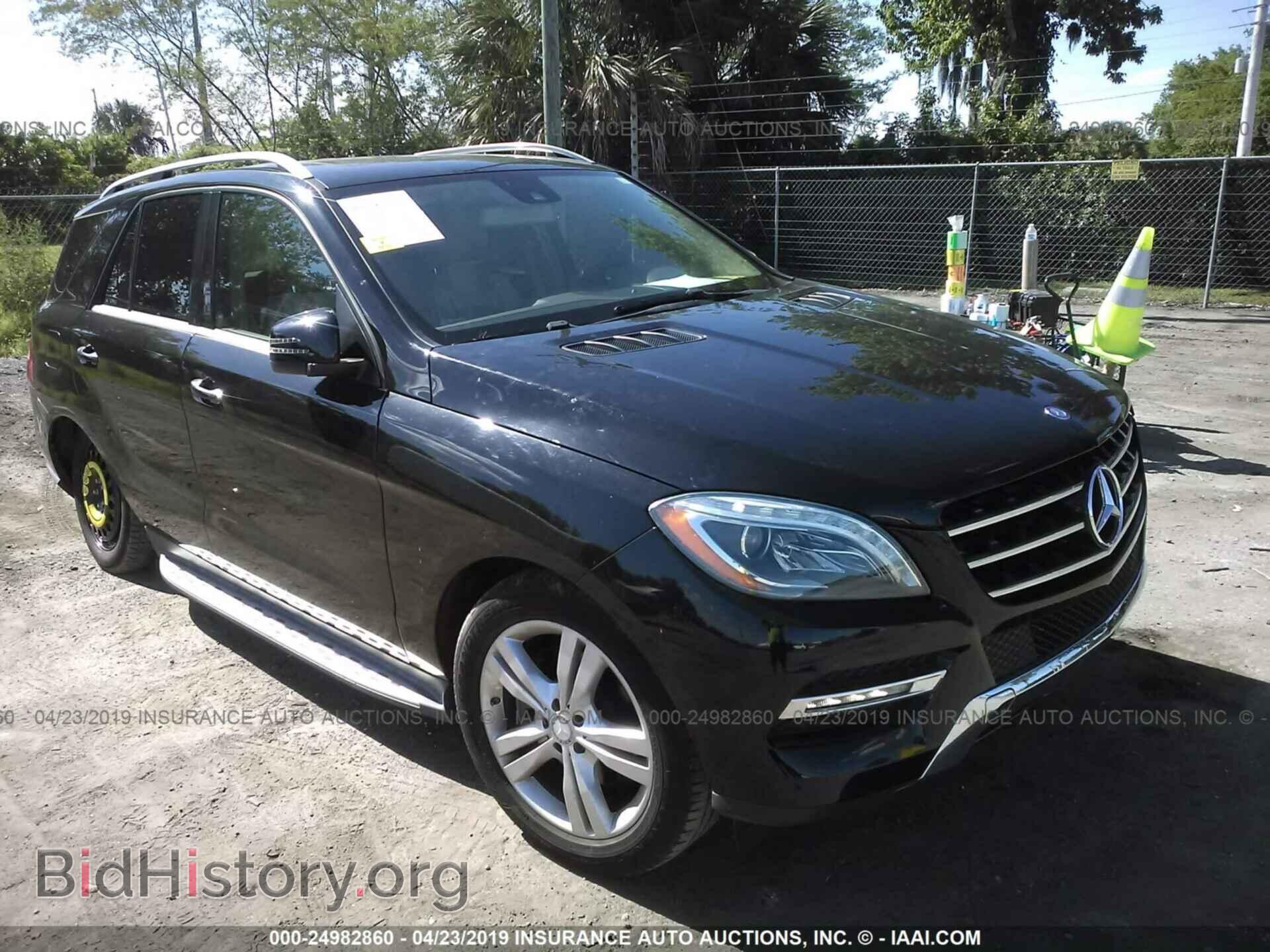 Photo 4JGDA5JBXEA389190 - MERCEDES-BENZ ML 2014