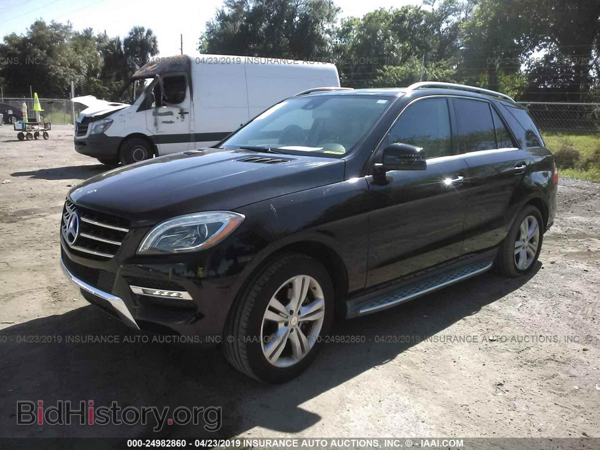 2014 MERCEDES-BENZ ML - VIN: 4JGDA5JBXEA389190 - Фото 2