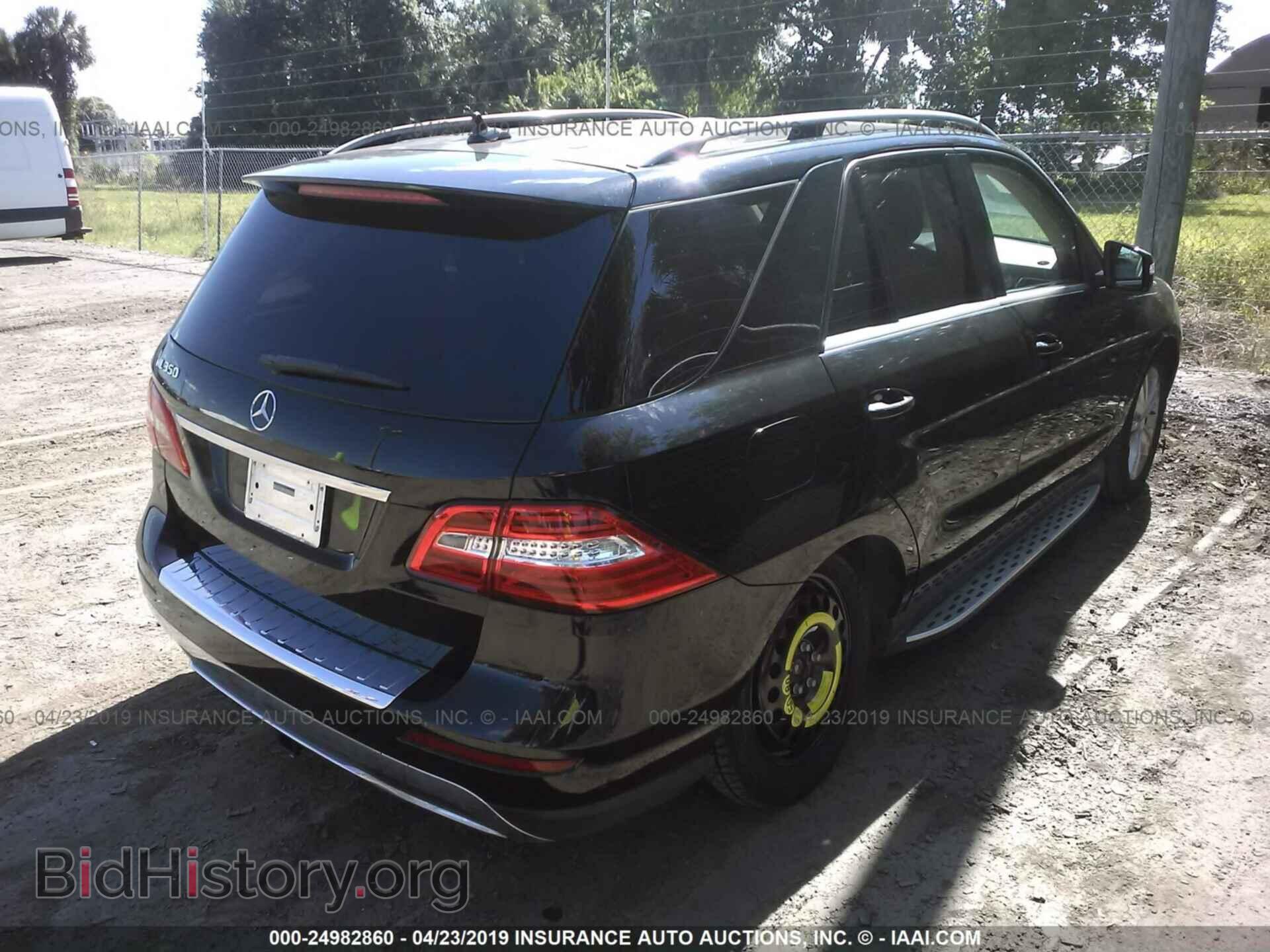 2014 MERCEDES-BENZ ML - VIN: 4JGDA5JBXEA389190 - Фото 4