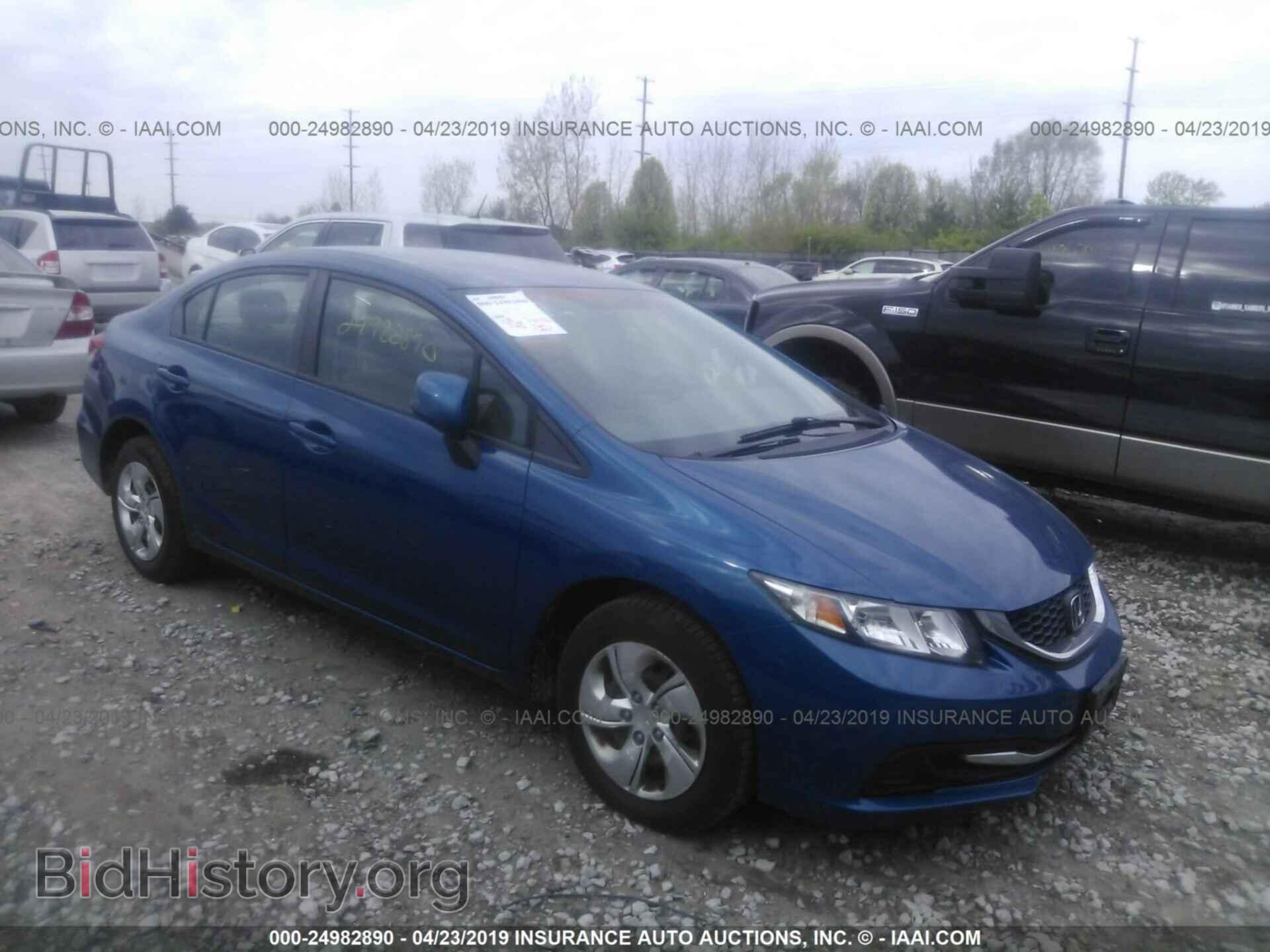 Photo 19XFB2F54DE010143 - HONDA CIVIC 2013