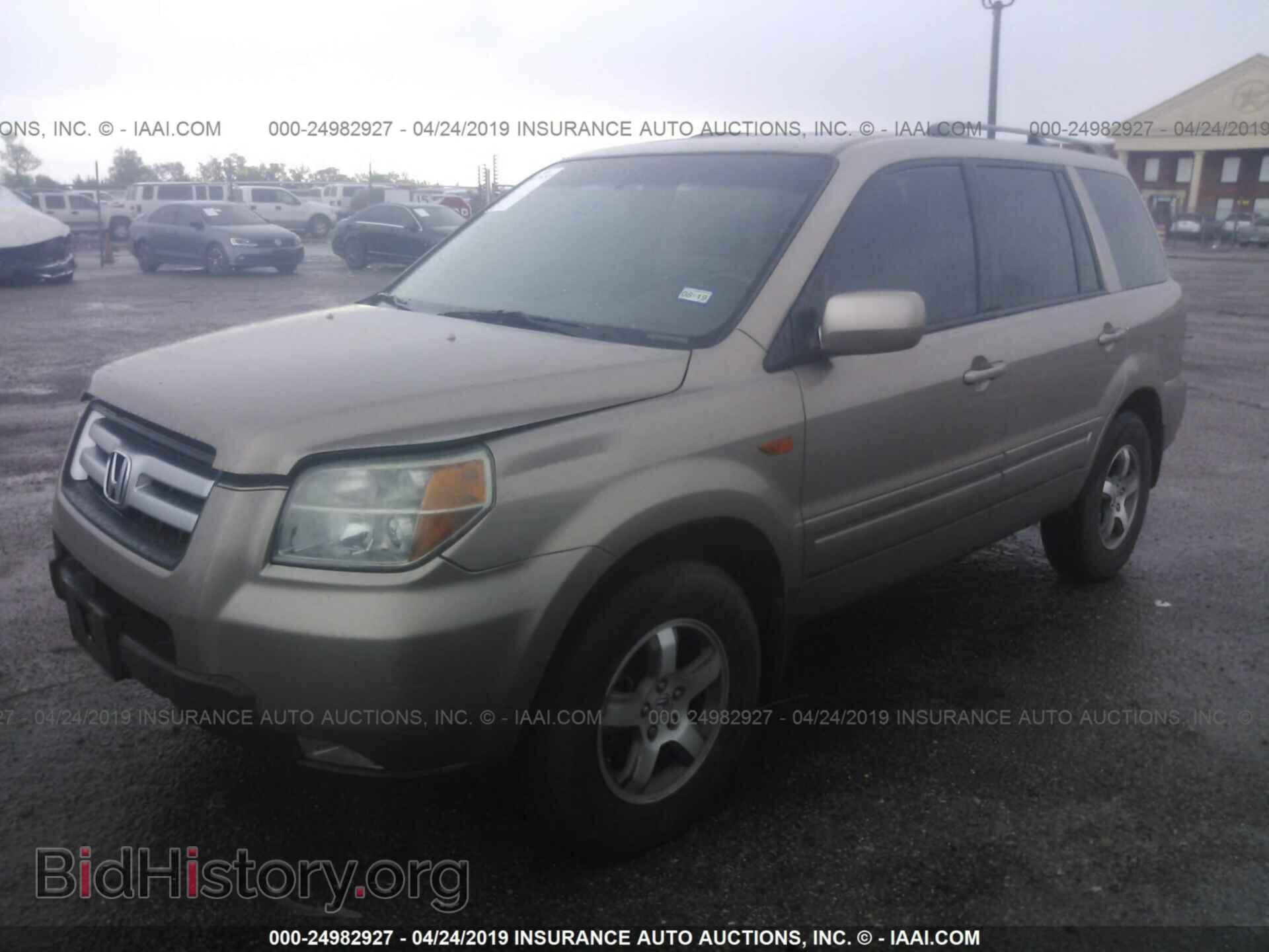 2006 HONDA PILOT - VIN: 5FNYF28736B036645 - Фото 2