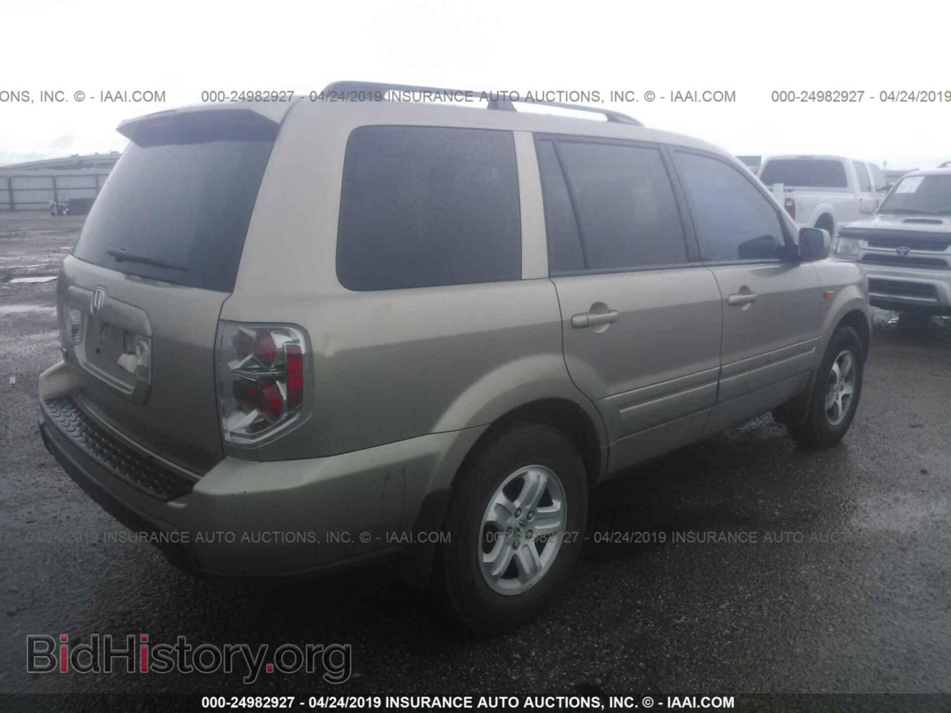 2006 HONDA PILOT - VIN: 5FNYF28736B036645 - Фото 4