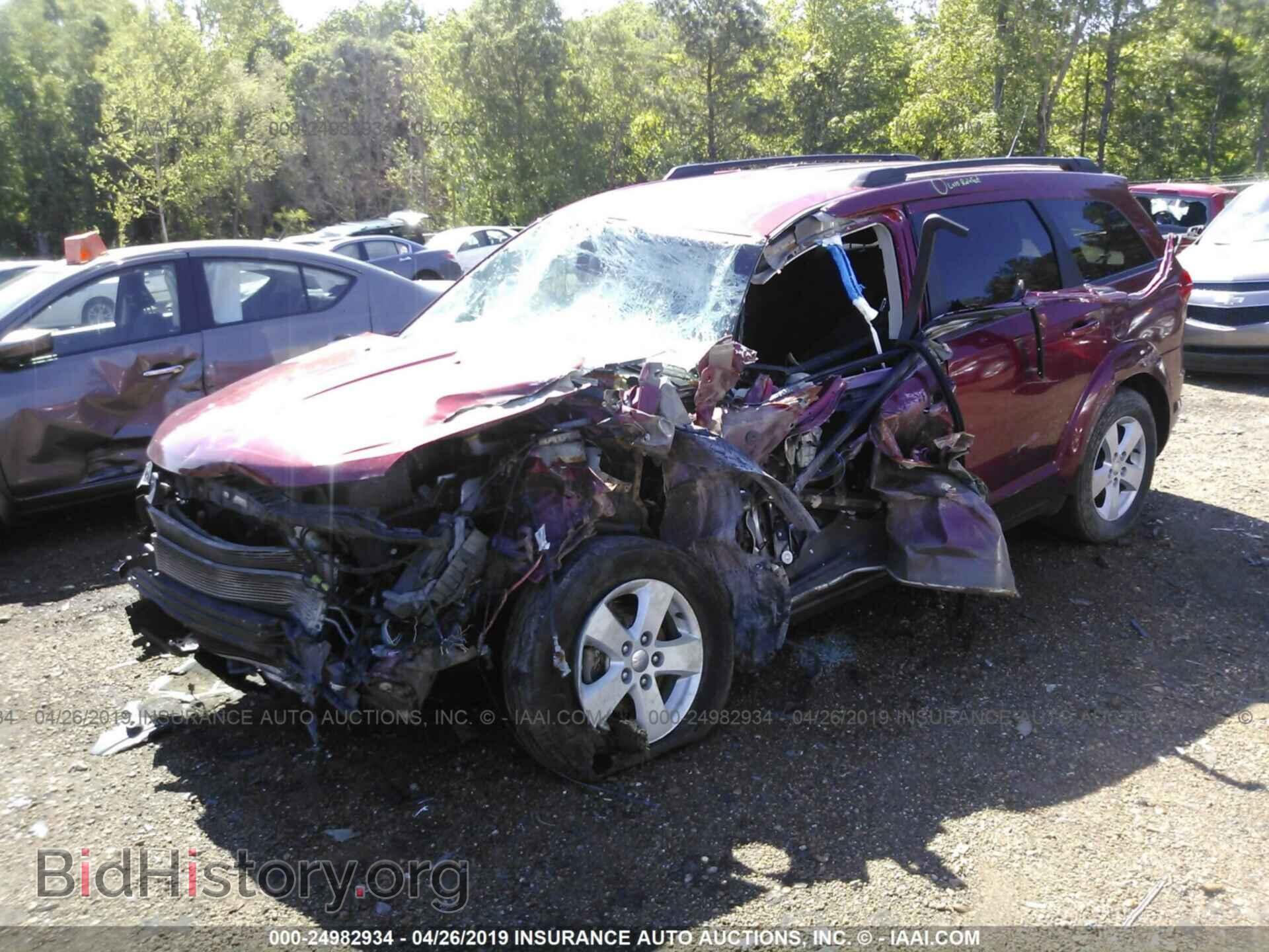 2011 DODGE JOURNEY - VIN: 3D4PG1FG9BT526916 - Фото 2