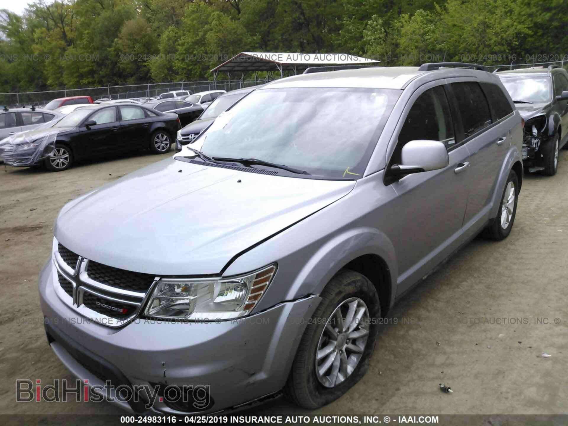 2016 DODGE JOURNEY - VIN: 3C4PDCBB9GT202318 - Фото 2