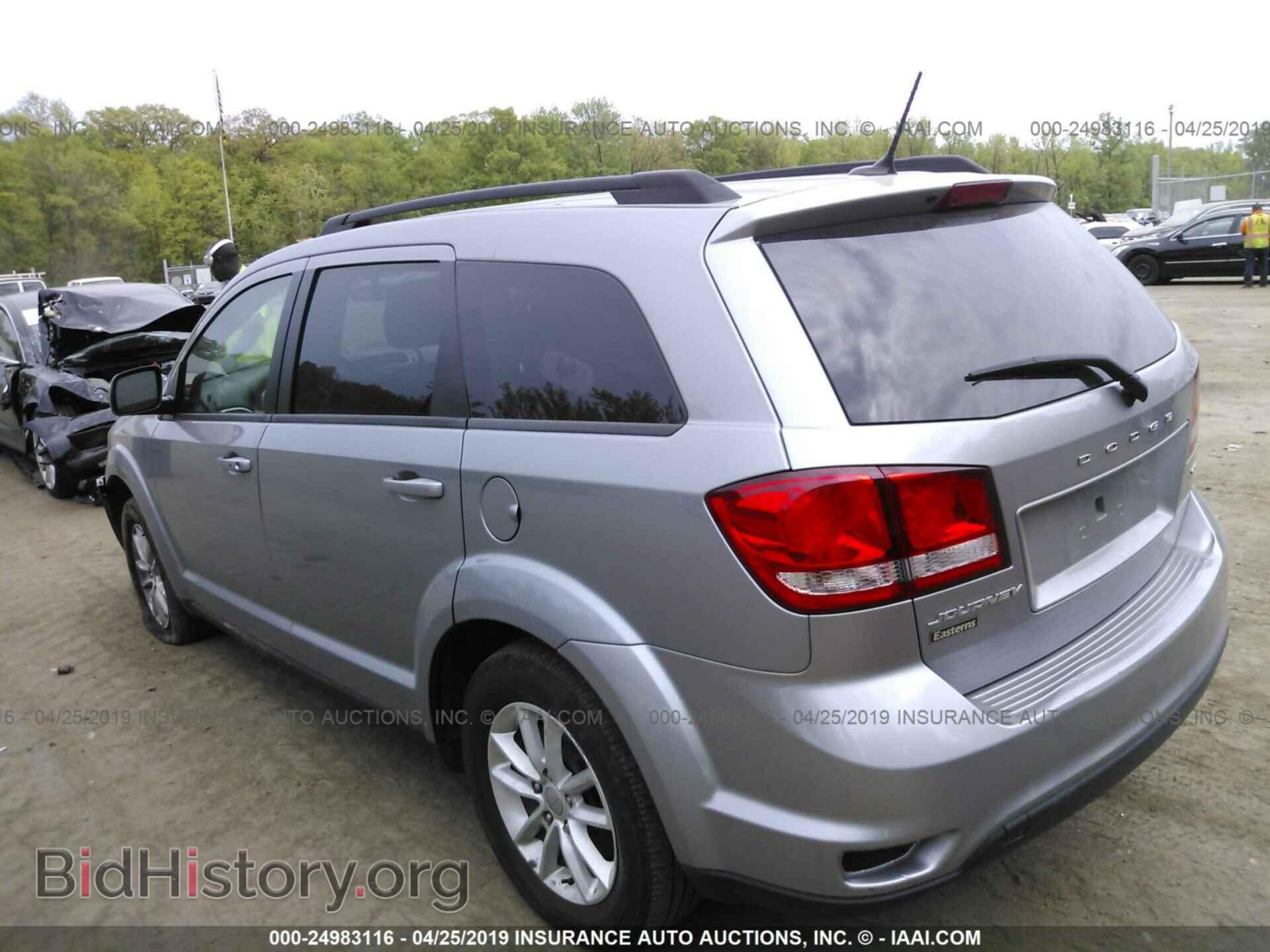 2016 DODGE JOURNEY - VIN: 3C4PDCBB9GT202318 - Фото 3