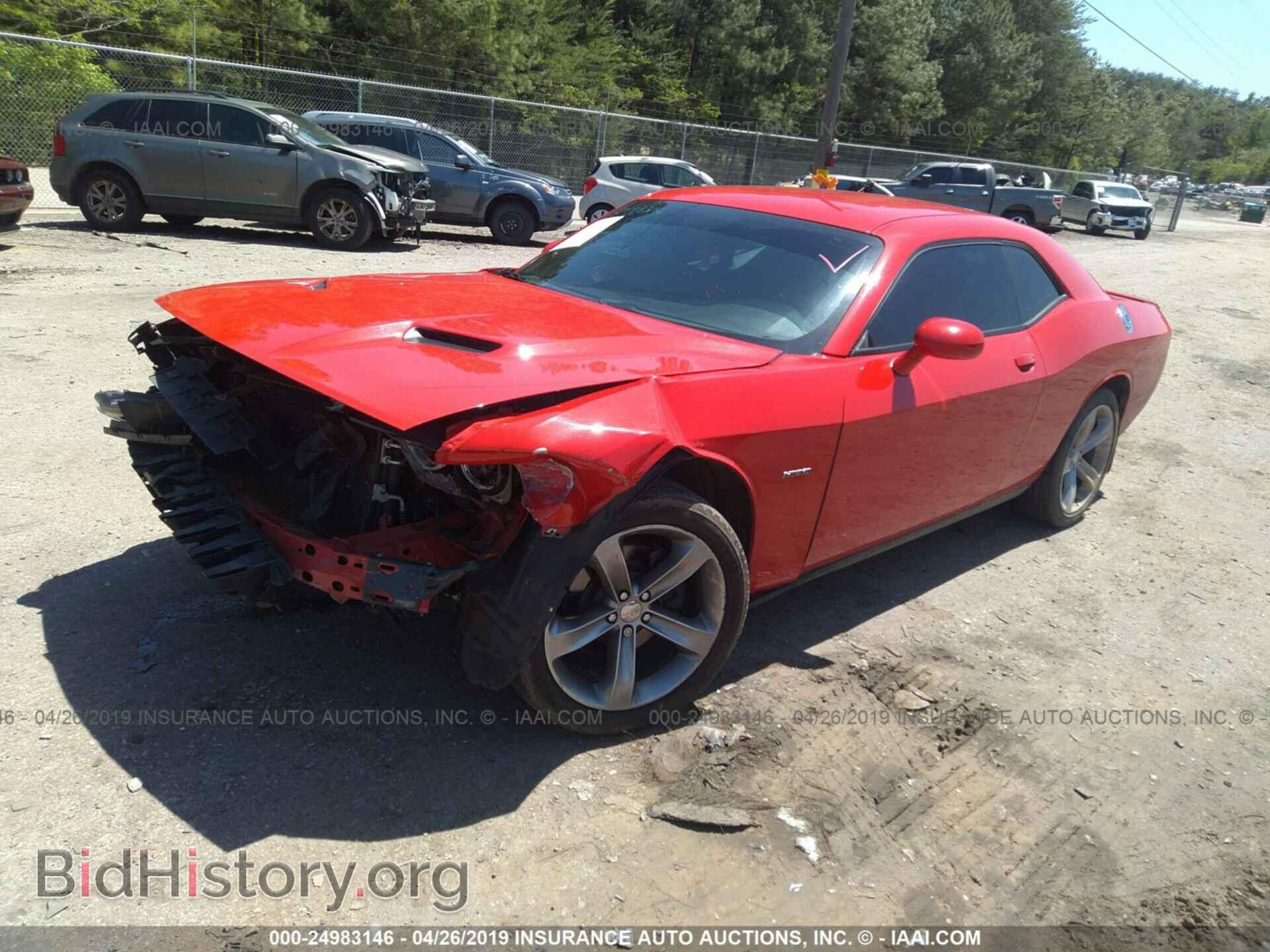 2015 DODGE CHALLENGER - VIN: 2C3CDZAT5FH759217 - Фото 2