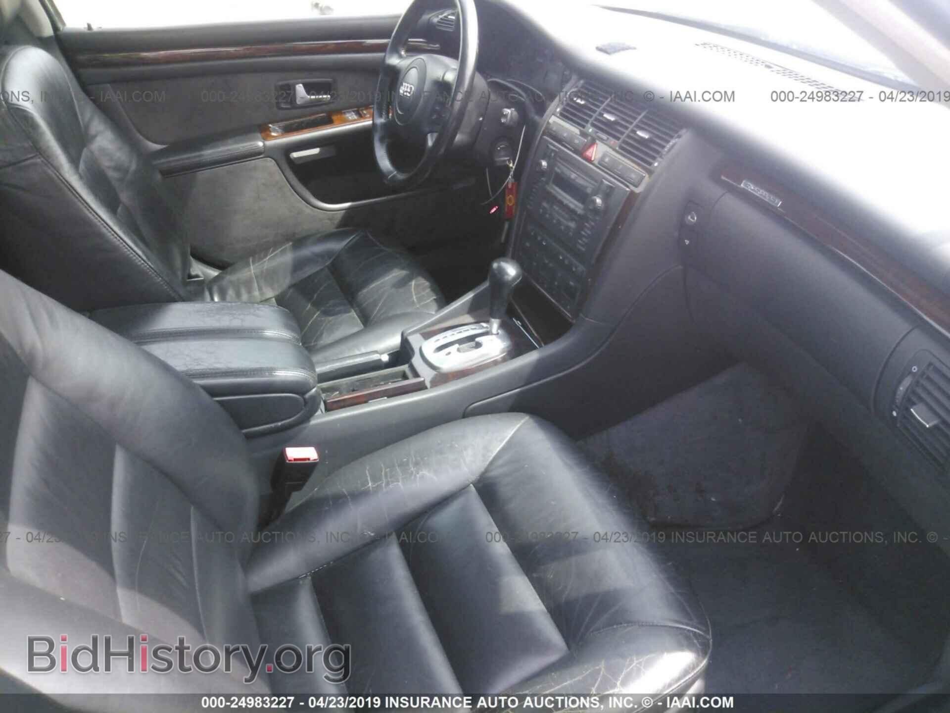 2000 AUDI A8 - VIN: WAUFL54D5YN012457 - Фото 5