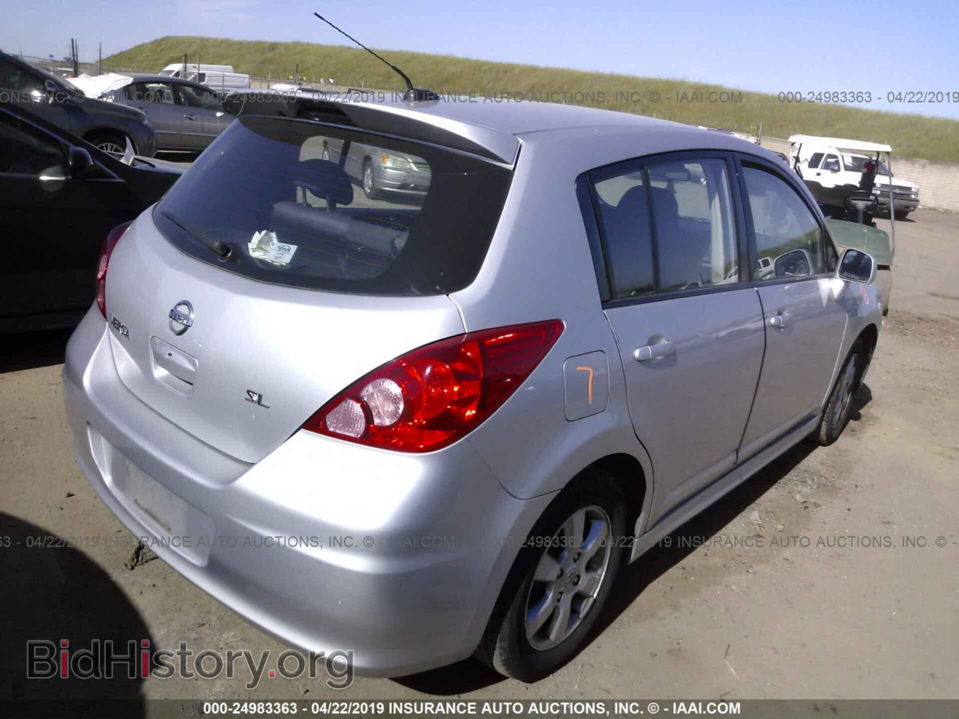 2008 NISSAN VERSA - VIN: 3N1BC13E38L398593 - Фото 4