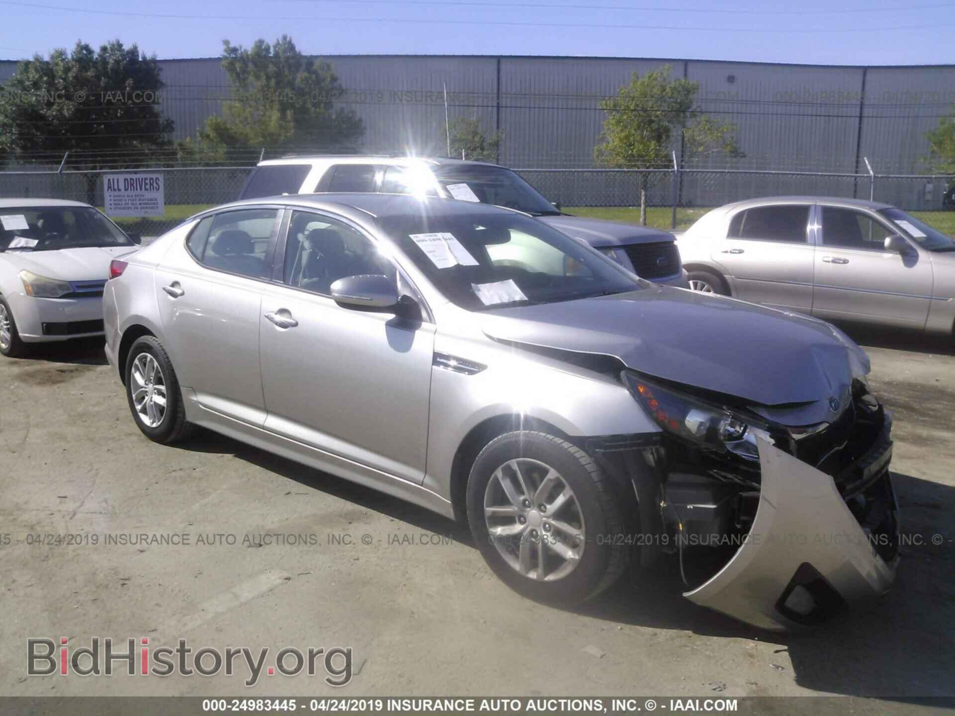 Фотография KNAGM4A7XC5296817 - KIA OPTIMA 2012