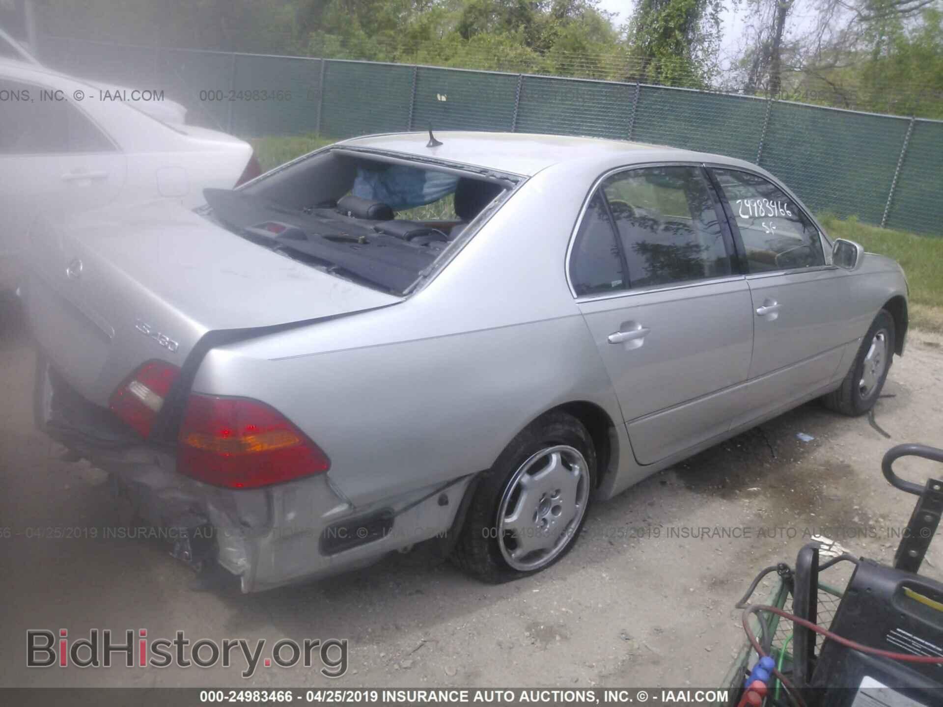 2002 LEXUS LS - VIN: JTHBN30F020063097 - Фото 4