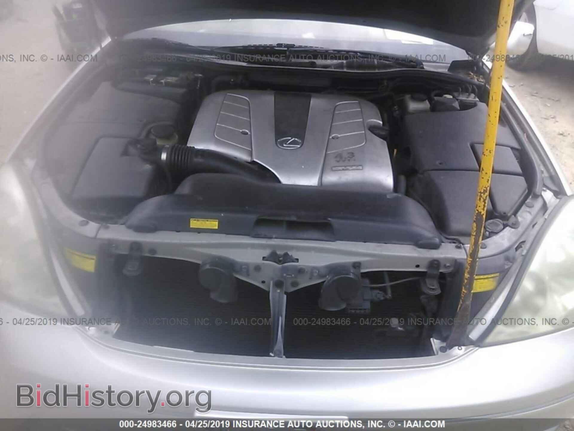 2002 LEXUS LS - VIN: JTHBN30F020063097 - Фото 10