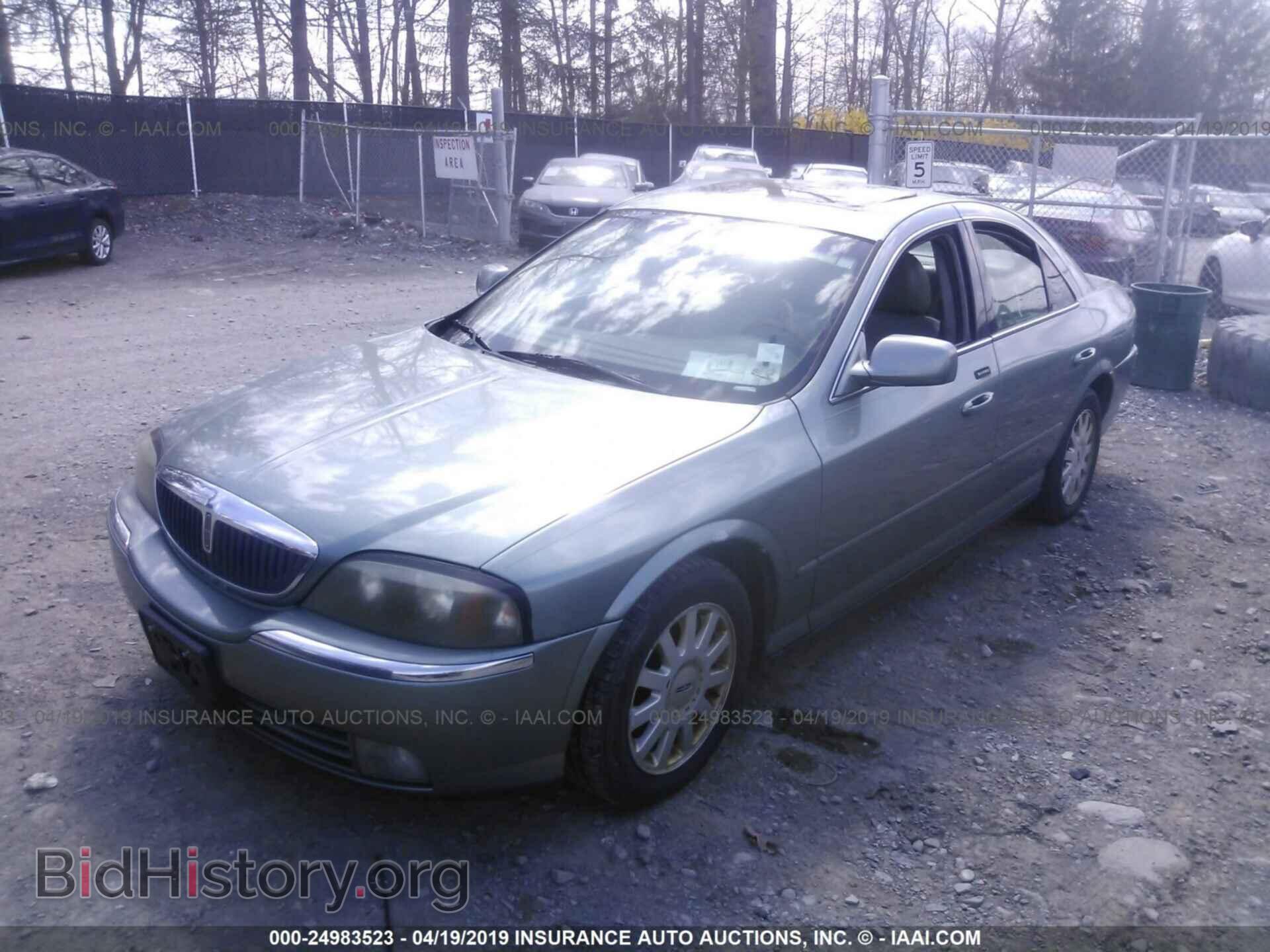 2003 LINCOLN LS - VIN: 1LNHM86S03Y665173 - Фото 2
