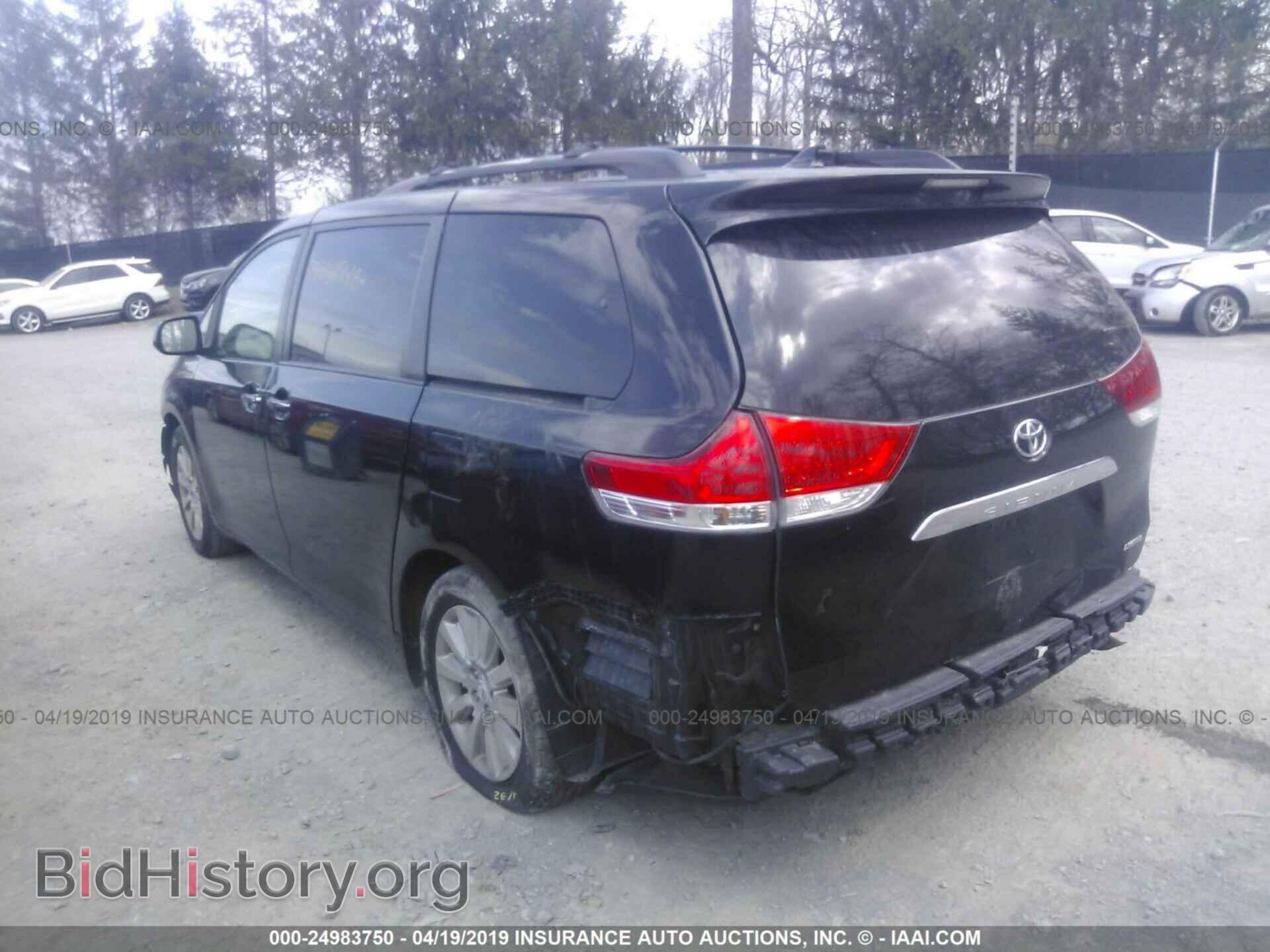 2011 TOYOTA SIENNA - VIN: 5TDYK3DC7BS048615 - Фото 3
