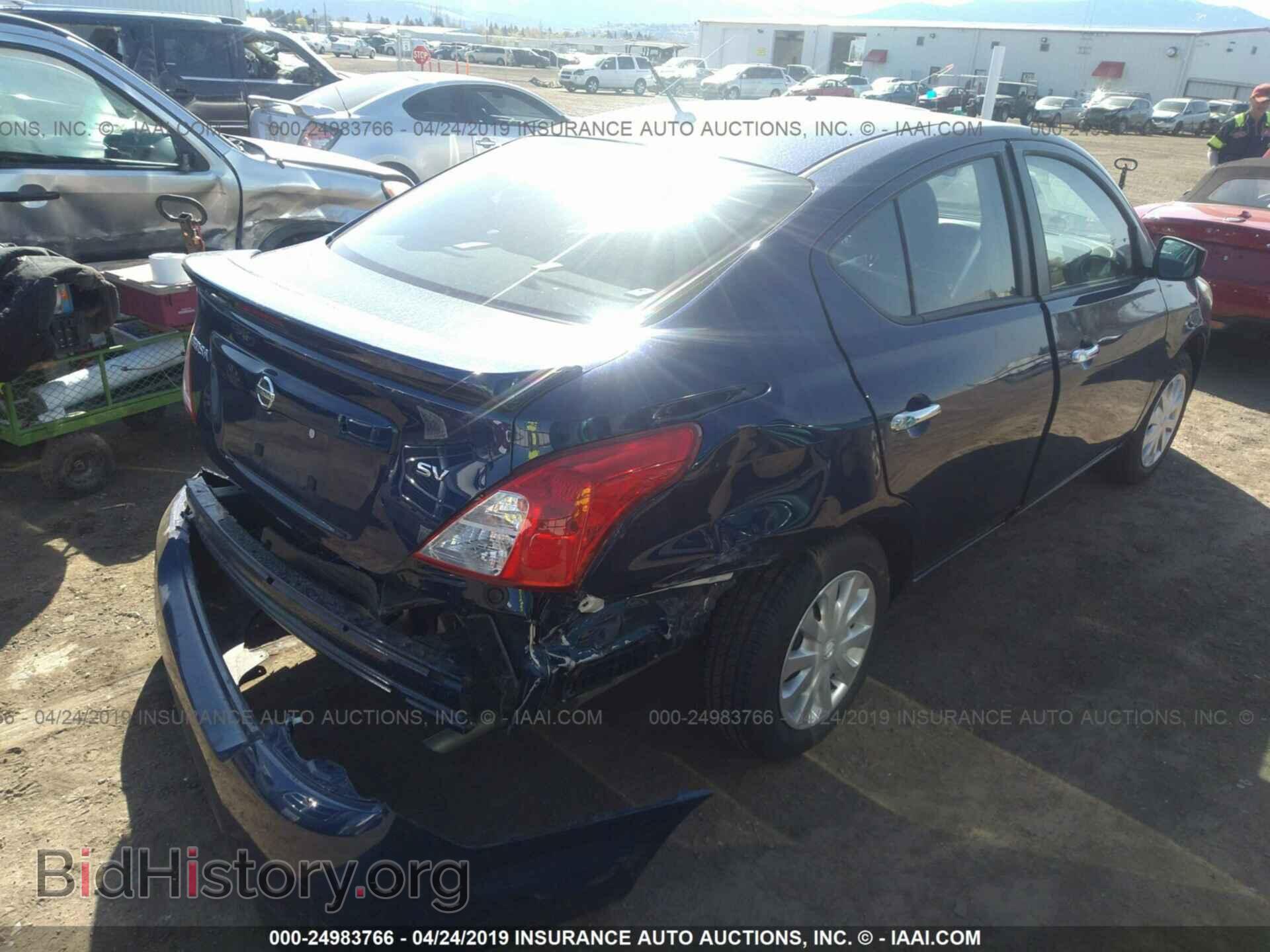 2019 NISSAN VERSA - VIN: 3N1CN7AP0KL851436 - Фото 4
