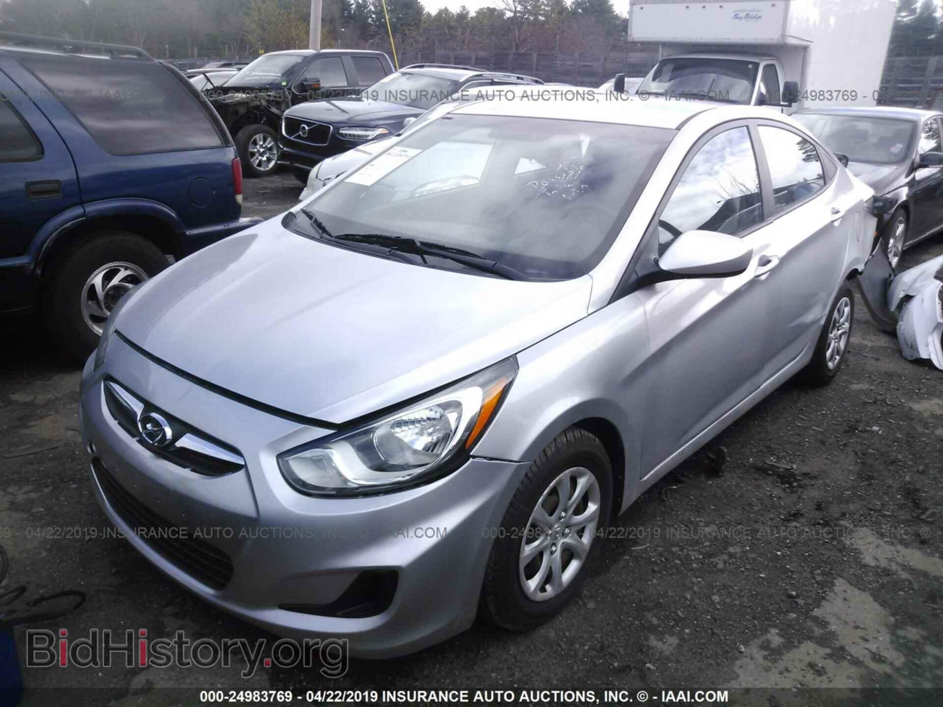 2014 HYUNDAI ACCENT - VIN: KMHCT4AE2EU773439 - Фото 2
