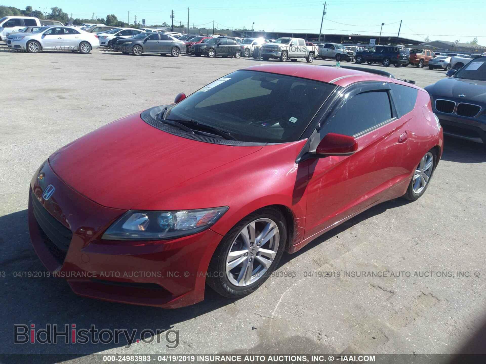 2012 HONDA CR-Z - VIN: JHMZF1C46CS002918 - Фото 2