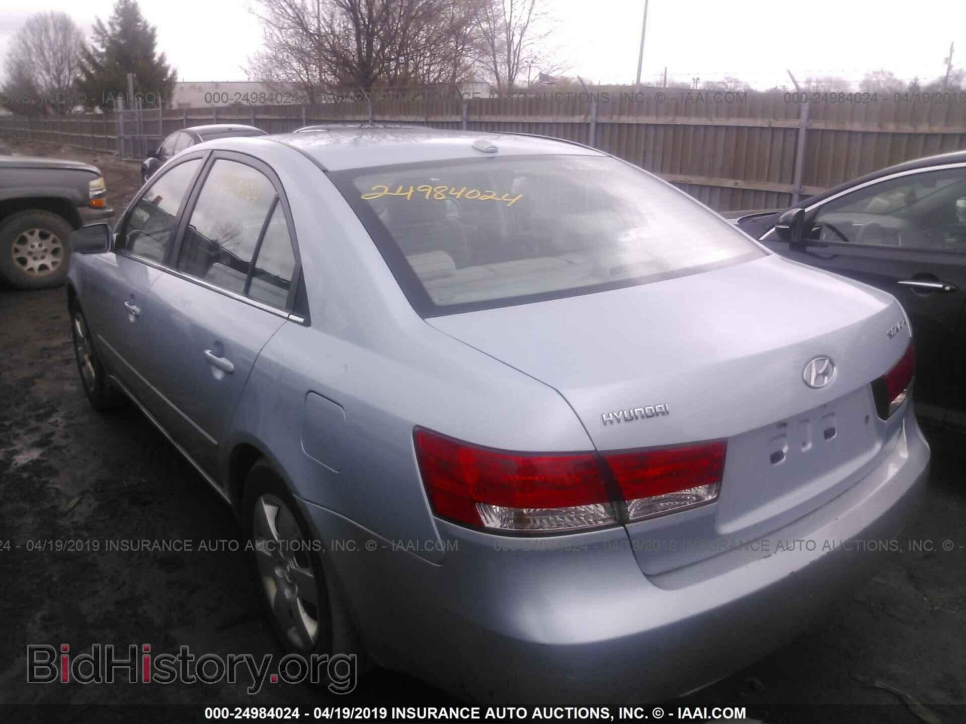 2007 HYUNDAI SONATA - VIN: 5NPET46C17H257705 - Фото 3
