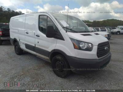 2017 Ford TRANSIT T-250, white — VIN 1FTYR1ZM9HKA10868, IAAI