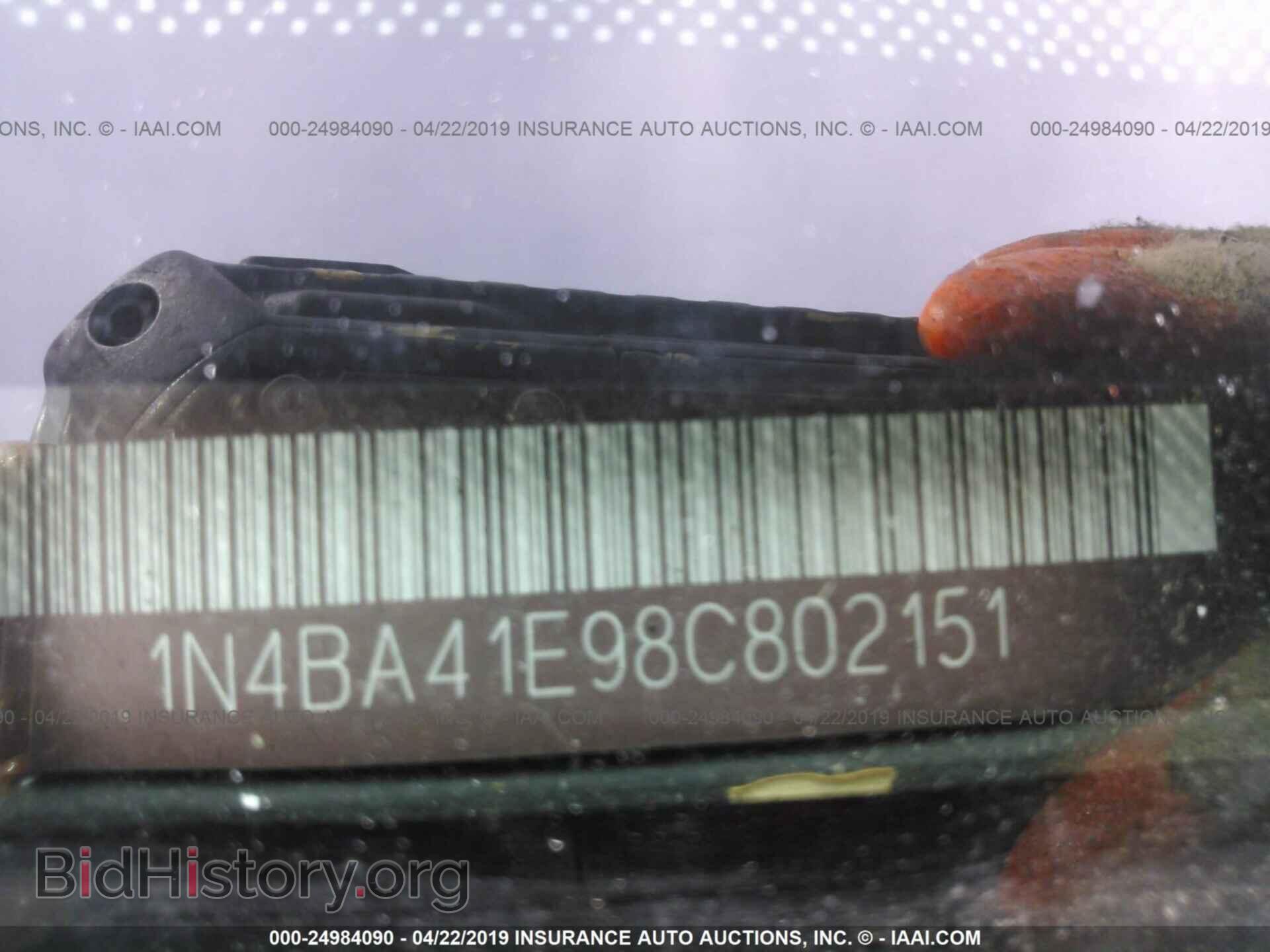 2008 NISSAN MAXIMA - VIN: 1N4BA41E98C802151 - Фото 9