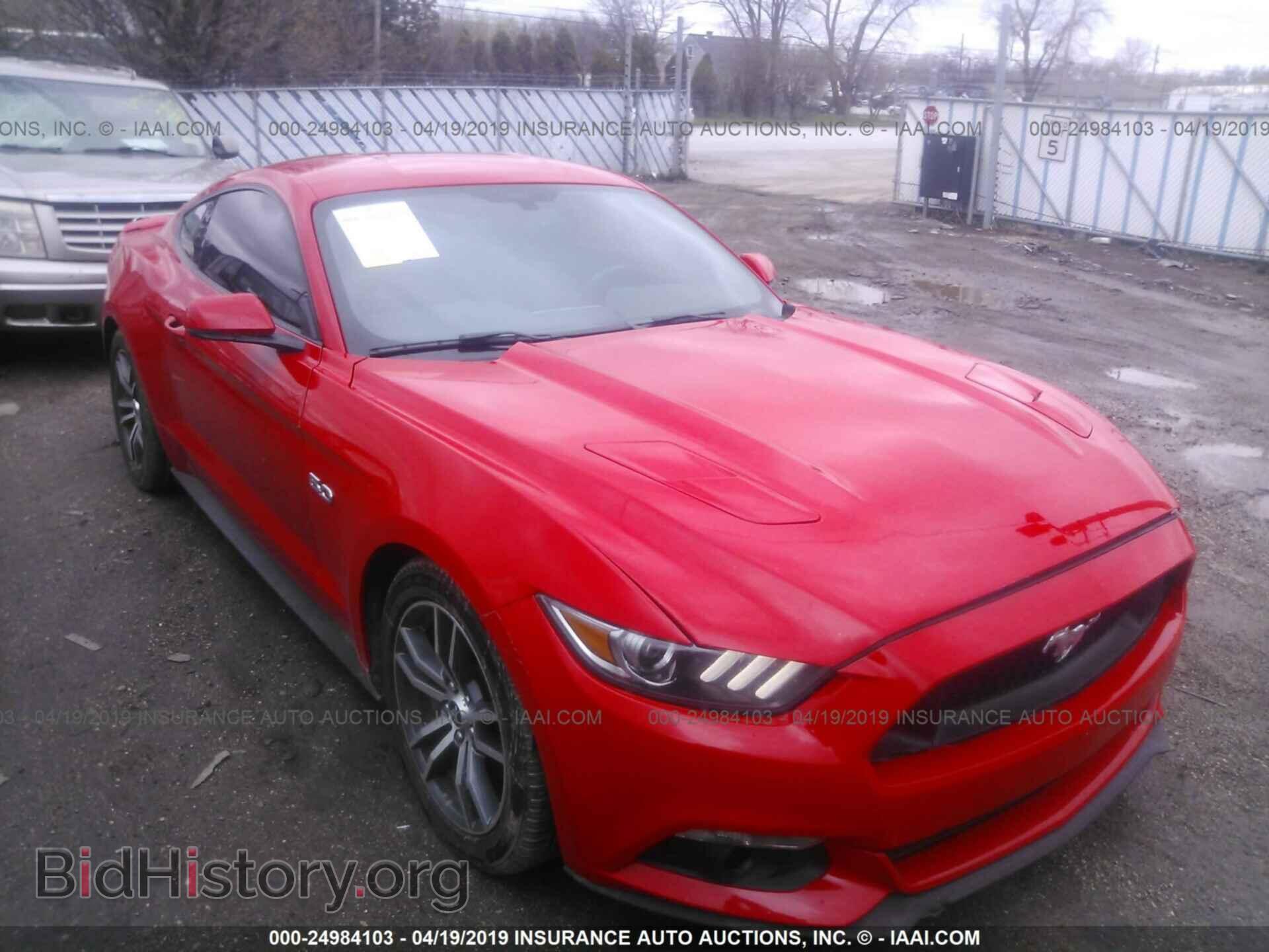 Фотография 1FA6P8CF2G5279152 - FORD MUSTANG 2016