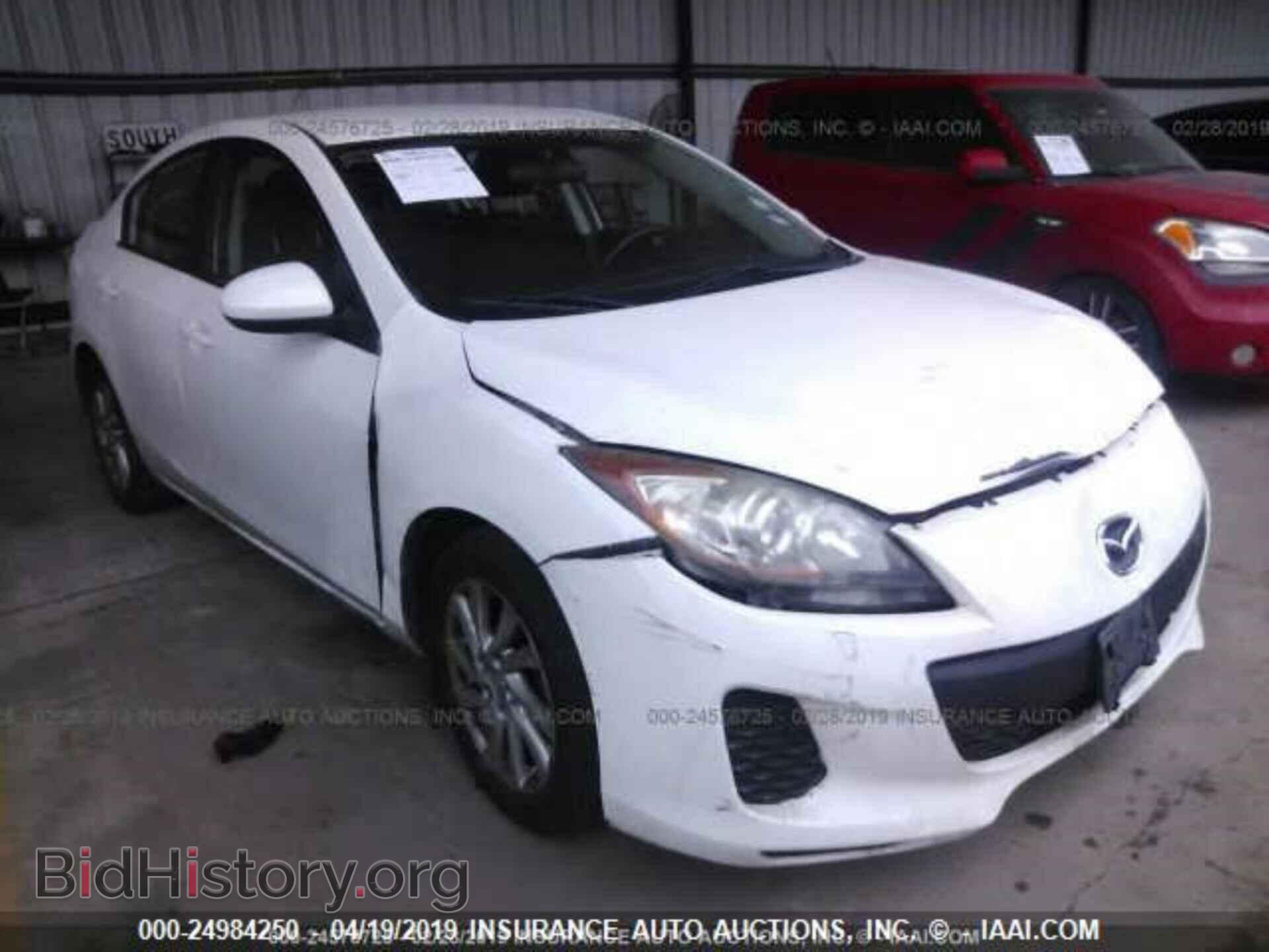 Photo JM1BL1VF2C1504406 - MAZDA 3 2012