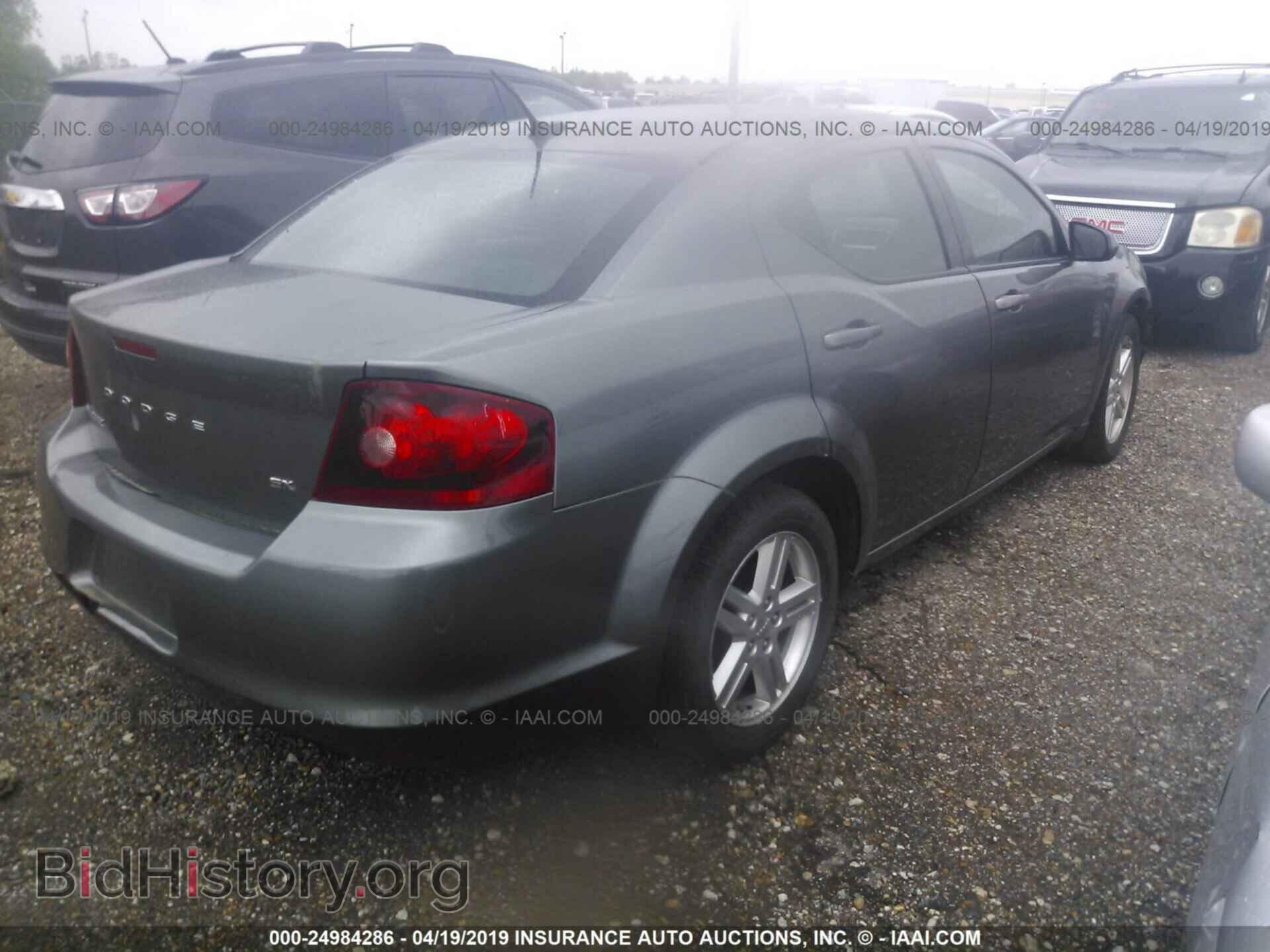 2012 DODGE AVENGER - VIN: 1C3CDZCBXCN230594 - Фото 4