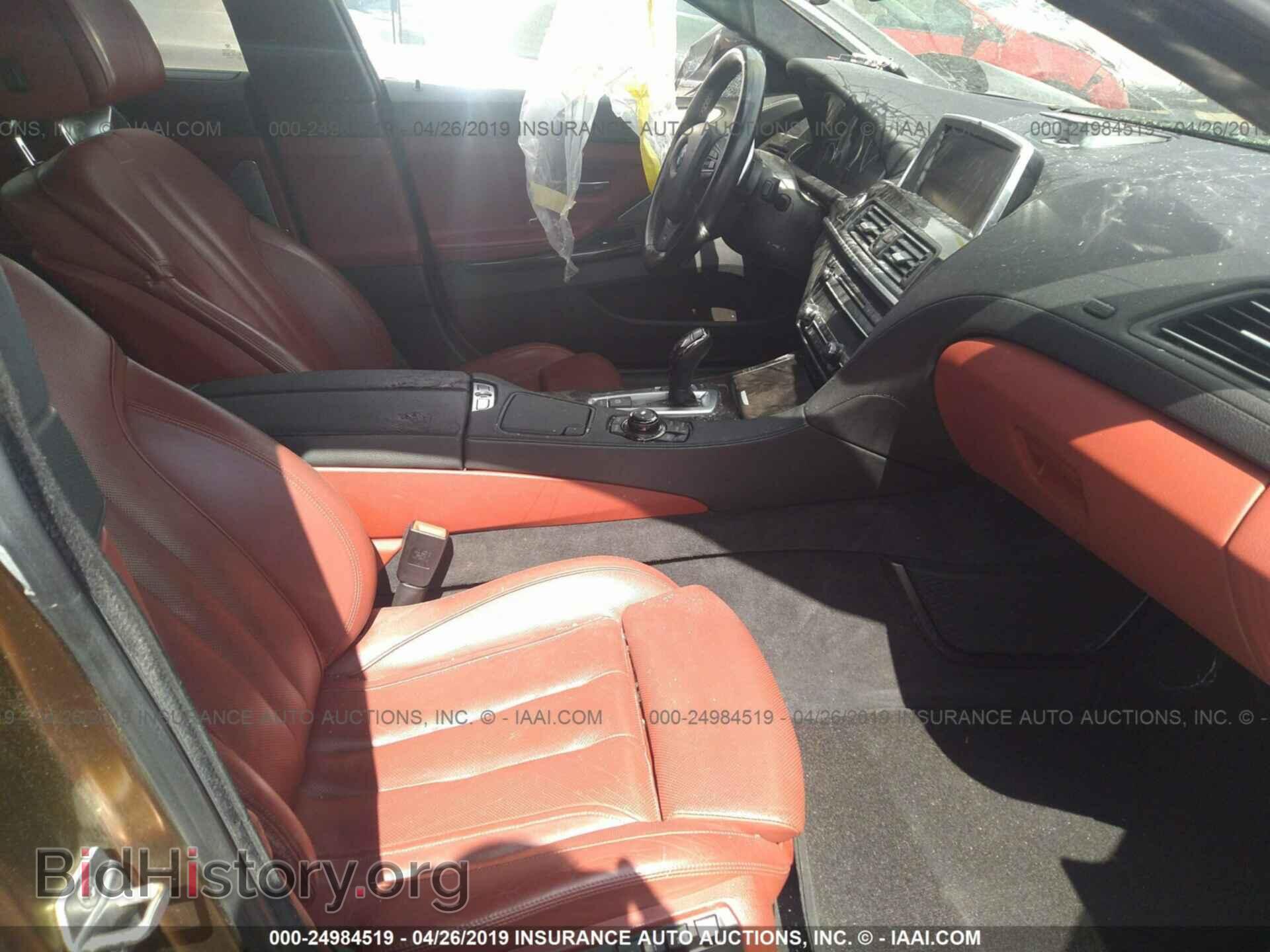 2013 BMW 650 - VIN: WBA6B2C58DD128134 - Photo 5