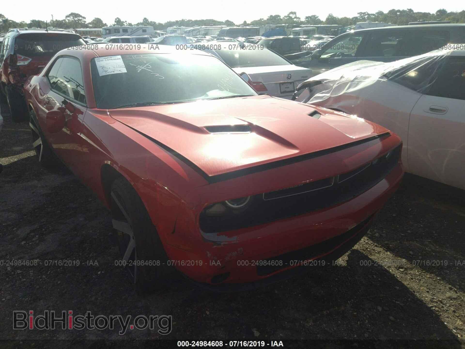 Фотография 2C3CDZAG6GH201008 - DODGE CHALLENGER 2016