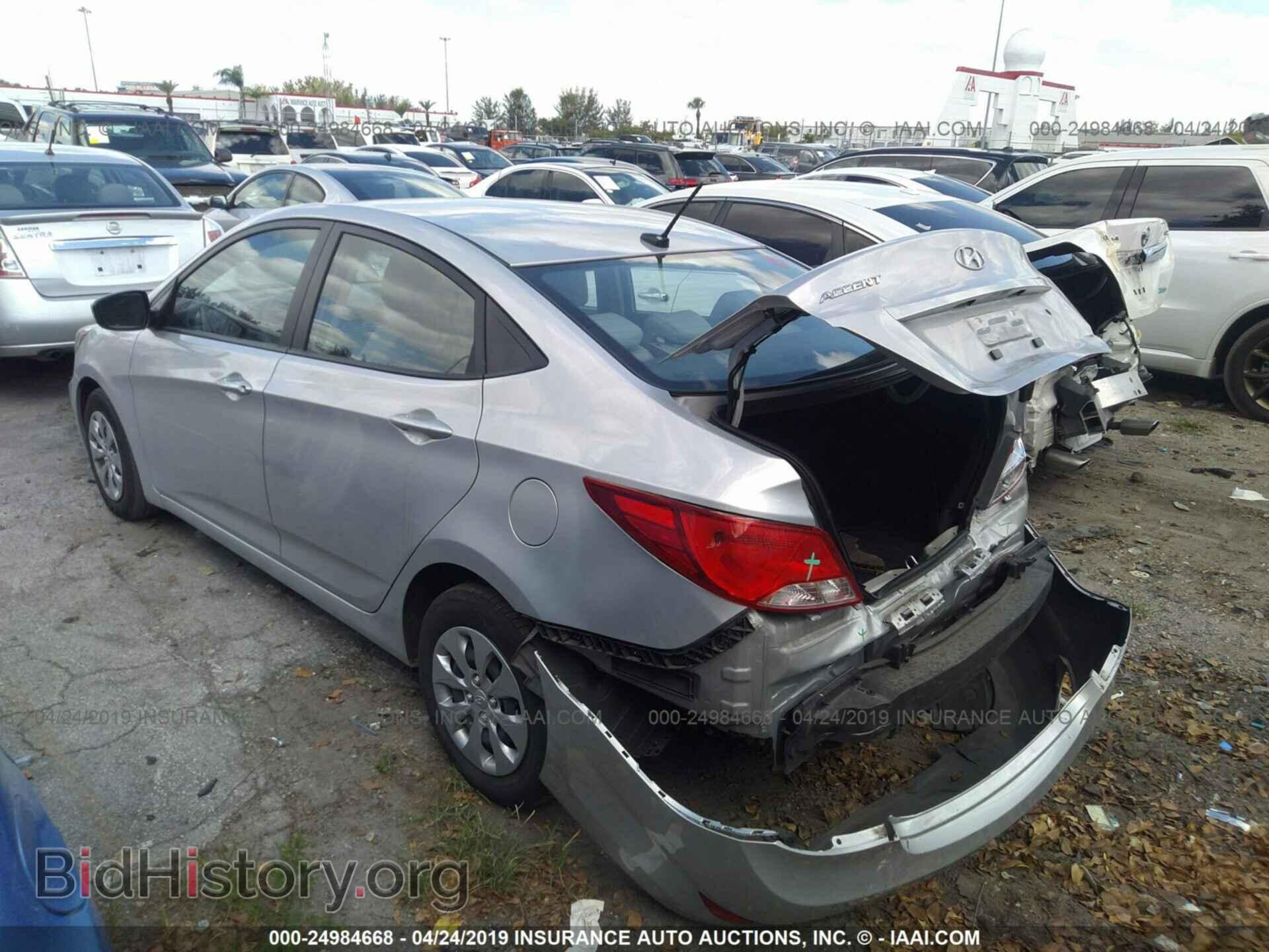 2017 HYUNDAI ACCENT - VIN: KMHCT4AE7HU330966 - Фото 3