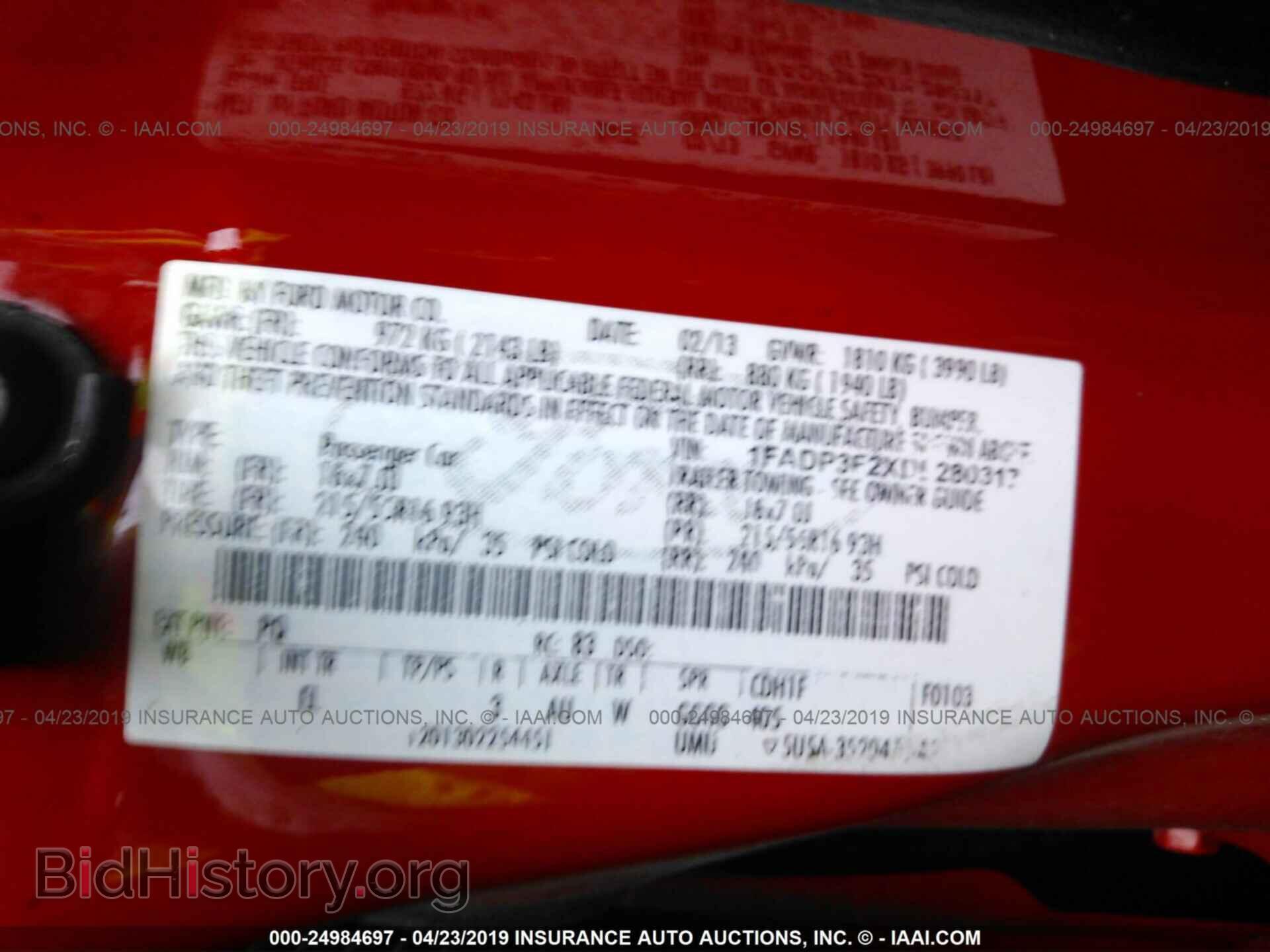 2013 FORD FOCUS - VIN: 1FADP3F2XDL280317 - Photo 9