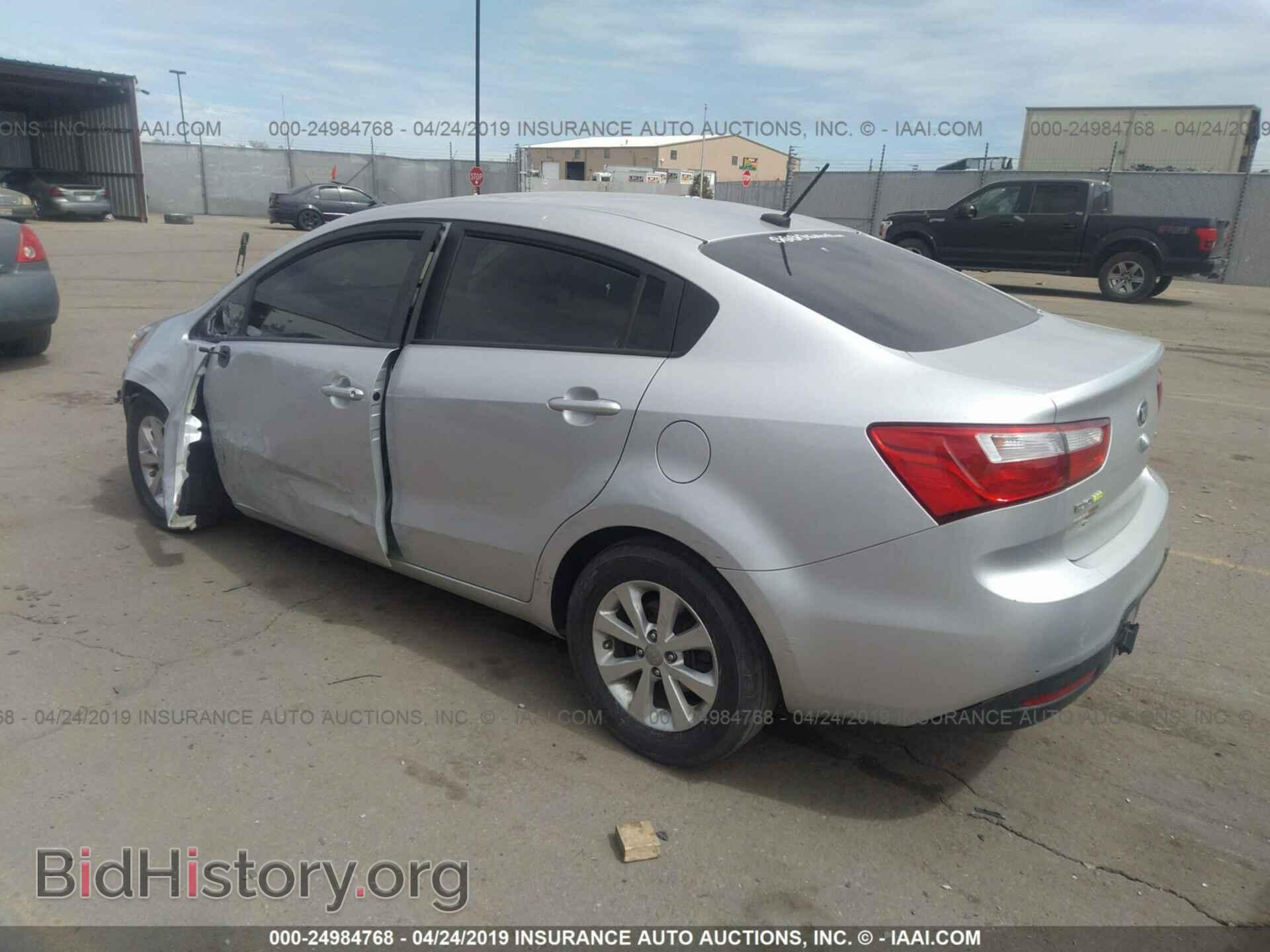 2014 KIA RIO - VIN: KNADN4A36E6390929 - Фото 3