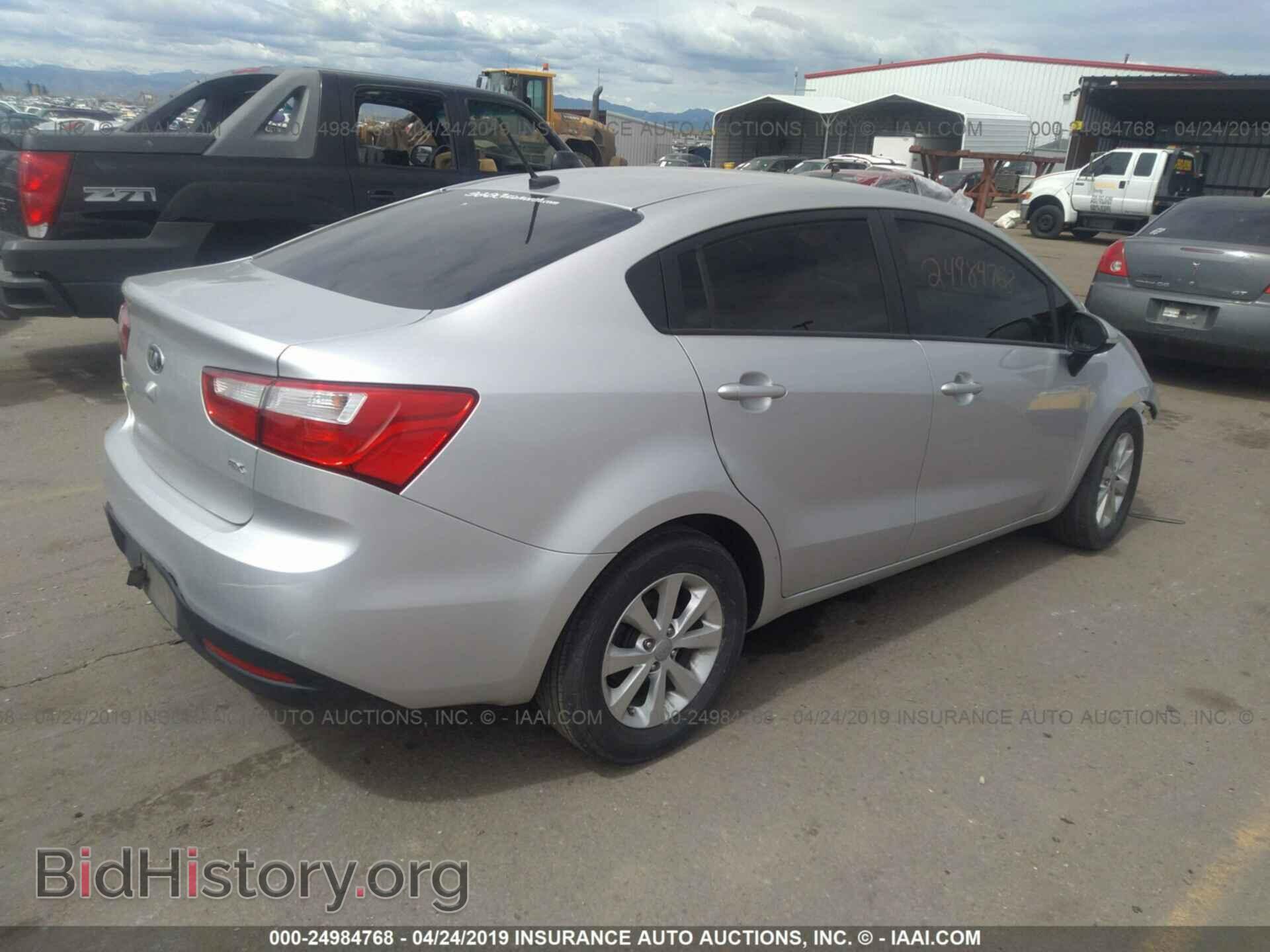 2014 KIA RIO - VIN: KNADN4A36E6390929 - Фото 4