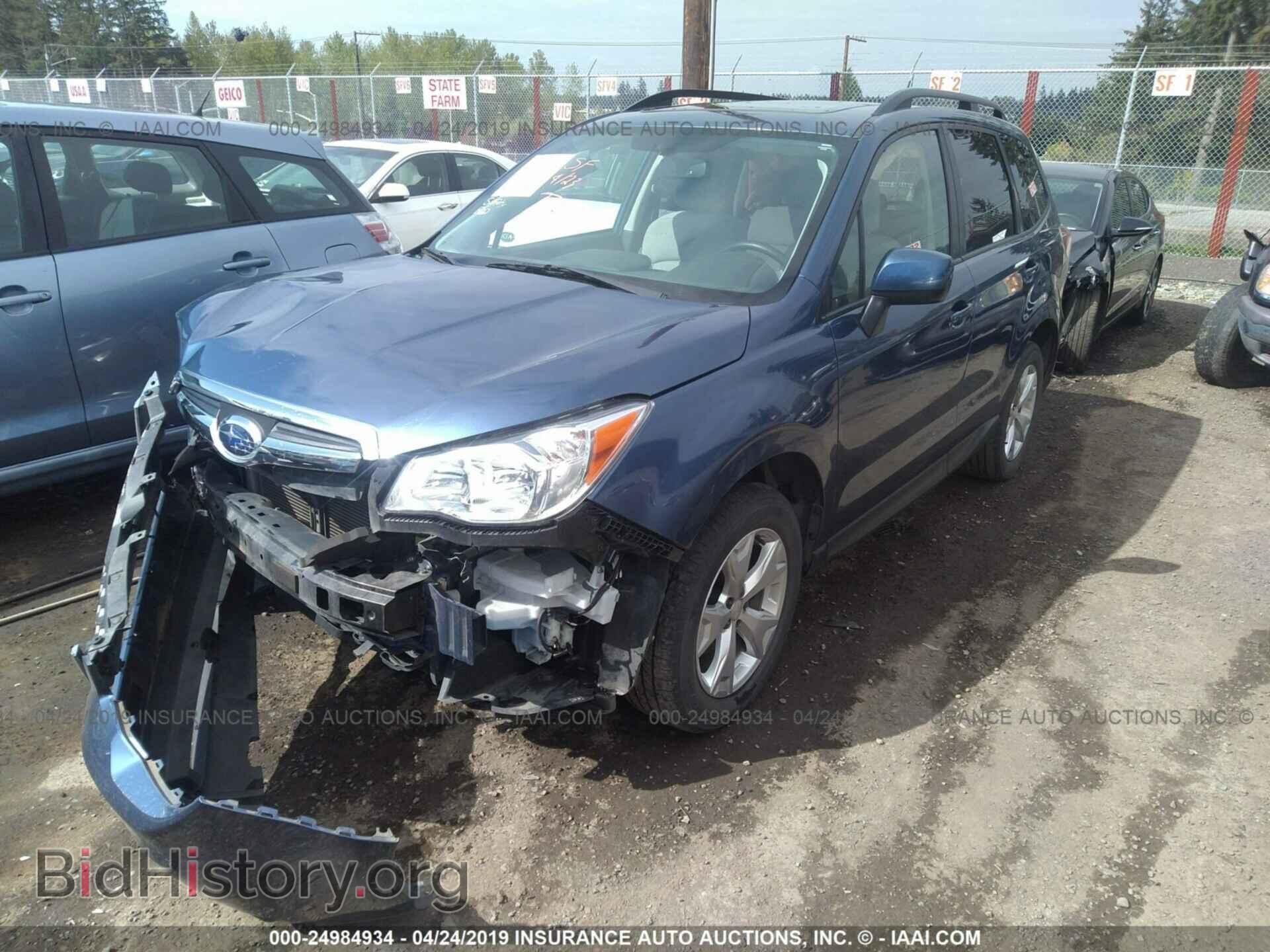 2014 SUBARU FORESTER - VIN: JF2SJAEC5EH437629 - Фото 2