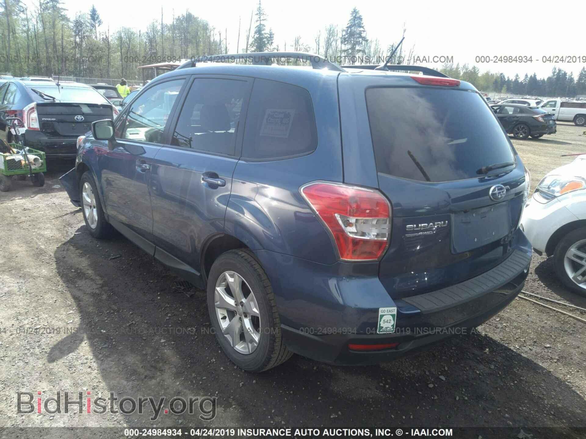 2014 SUBARU FORESTER - VIN: JF2SJAEC5EH437629 - Фото 3
