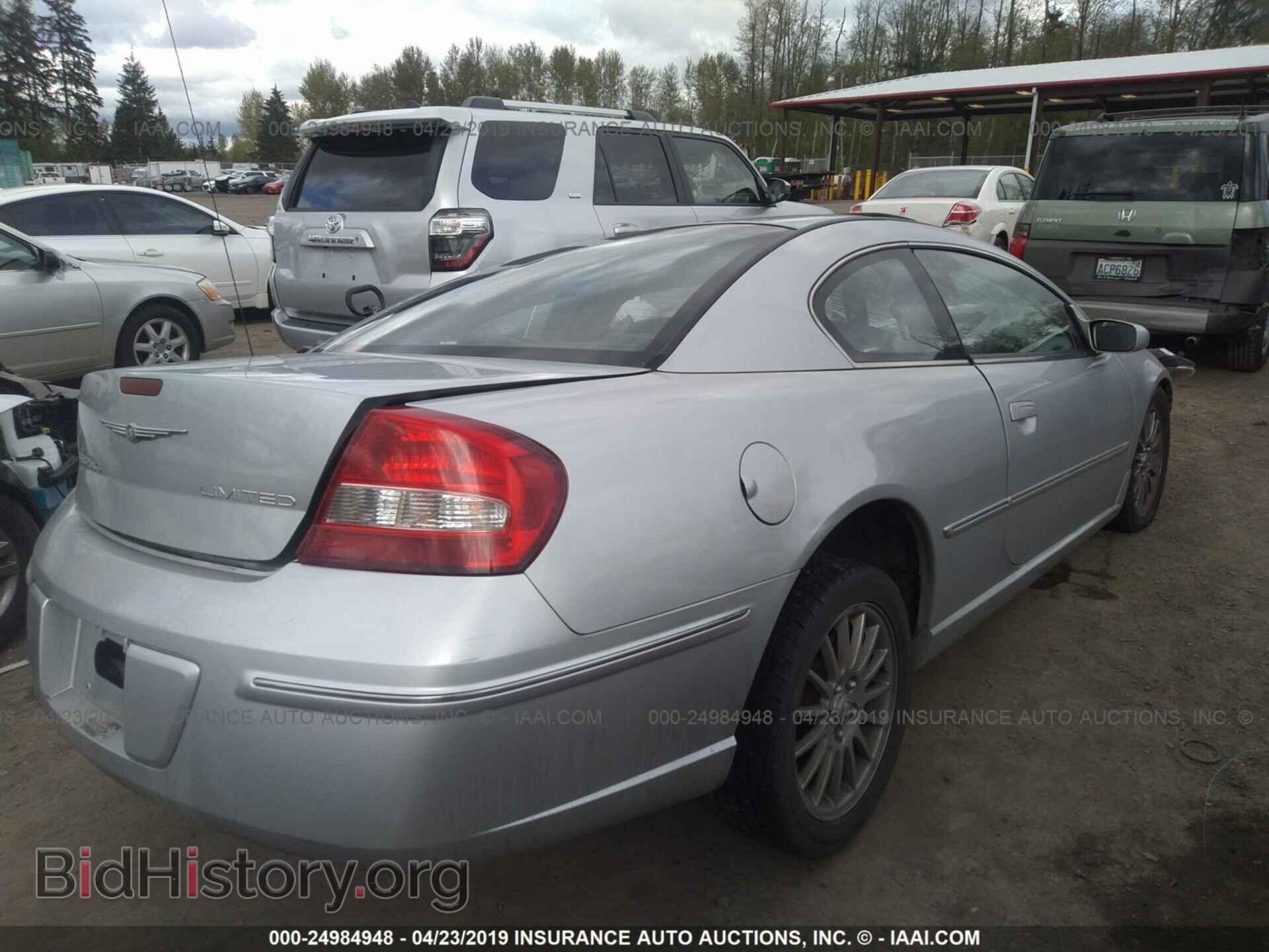 2004 CHRYSLER SEBRING - VIN: 4C3AG52H84E104540 - Photo 4
