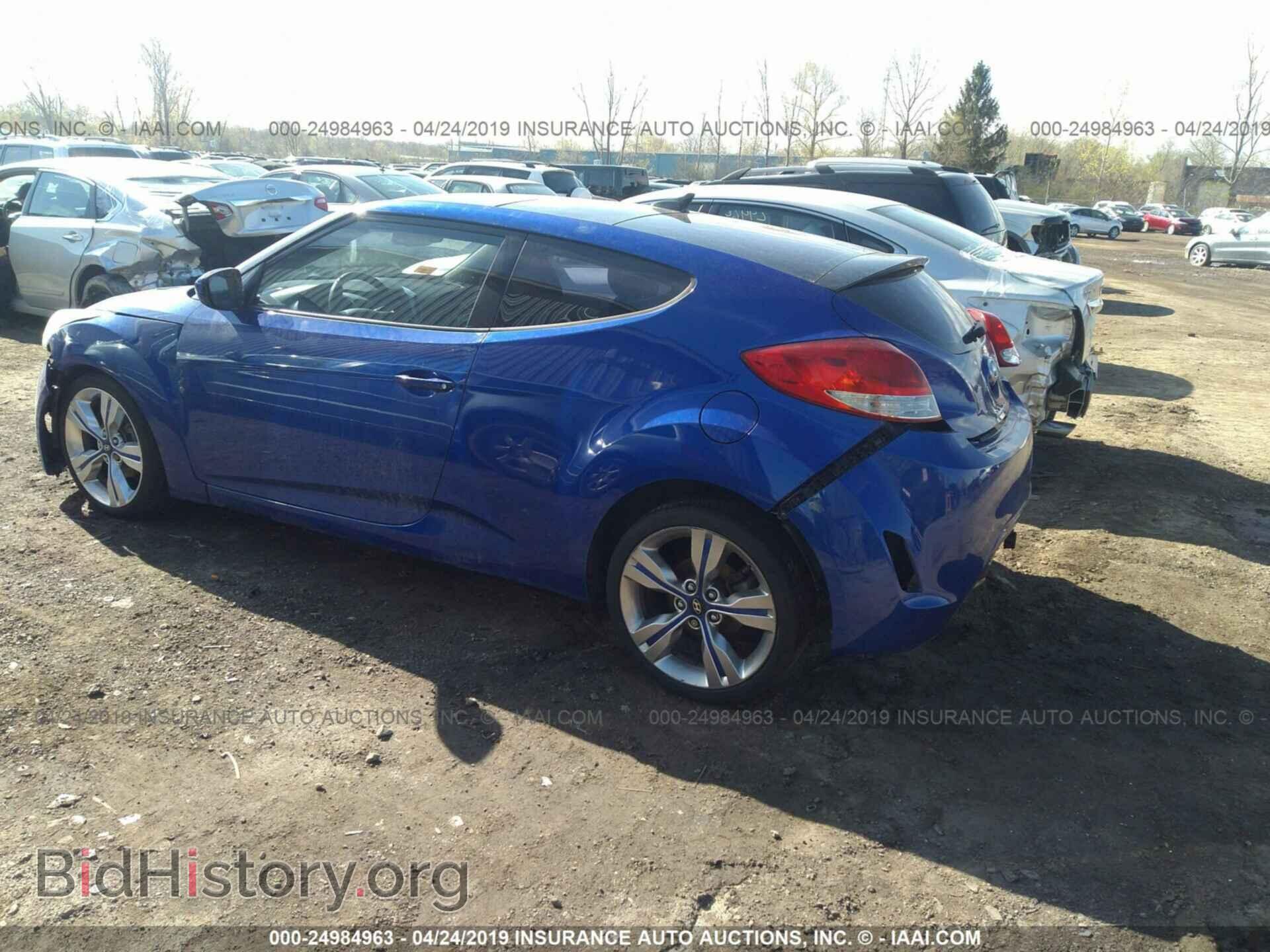 2012 HYUNDAI VELOSTER - VIN: KMHTC6AD8CU033149 - Фото 3