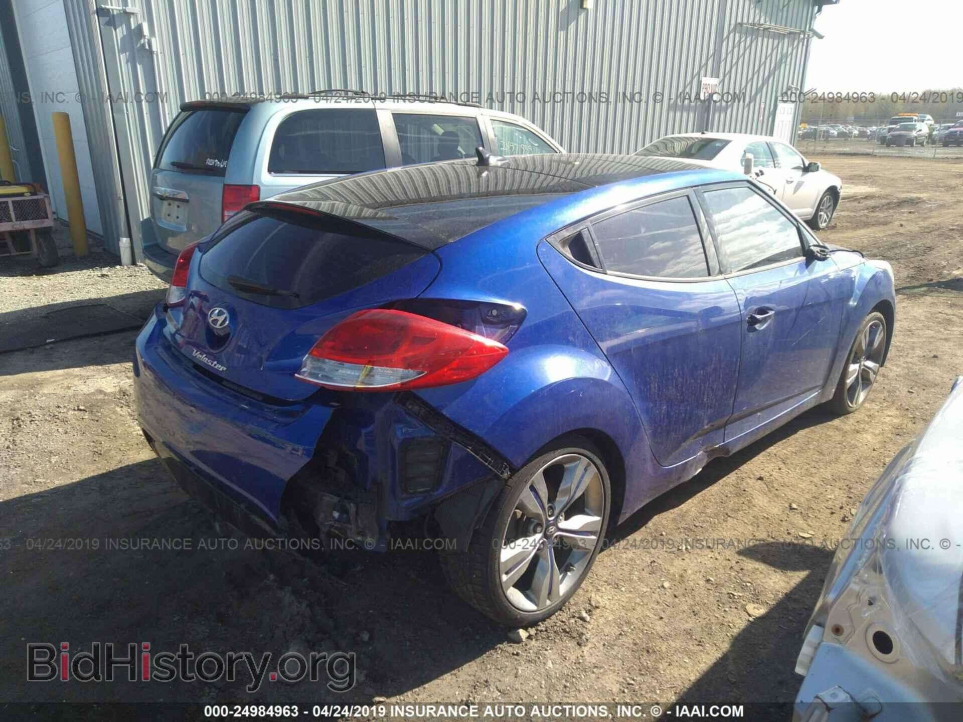 2012 HYUNDAI VELOSTER - VIN: KMHTC6AD8CU033149 - Фото 4