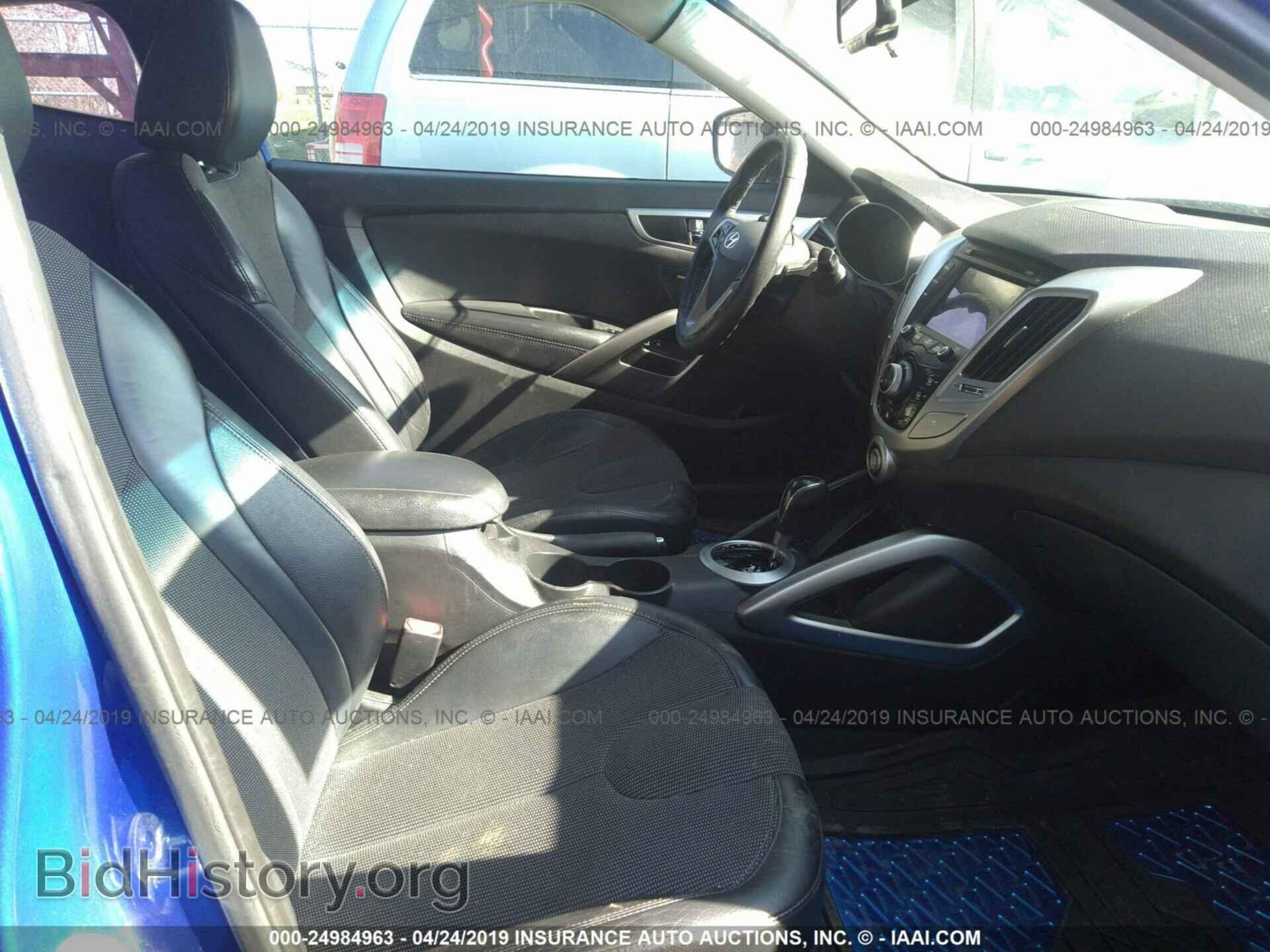 2012 HYUNDAI VELOSTER - VIN: KMHTC6AD8CU033149 - Фото 5
