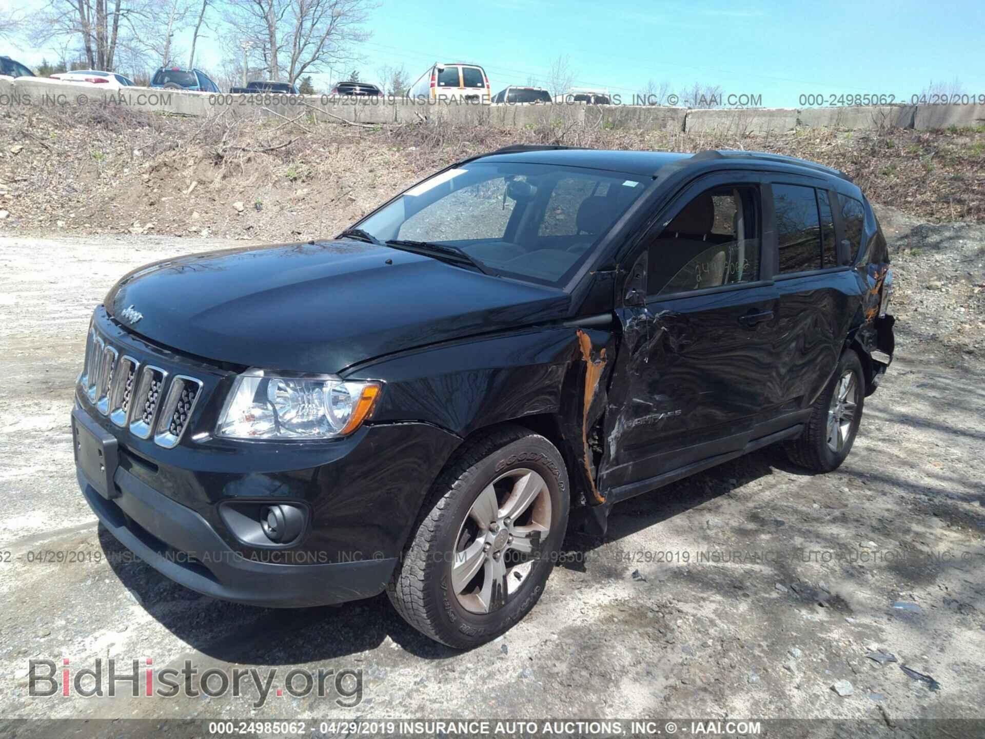 2013 JEEP COMPASS - VIN: 1C4NJDEB6DD207785 - Фото 2