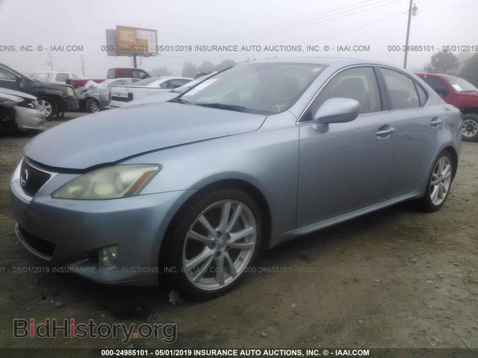 2007 LEXUS IS - VIN: JTHBE262572011605 - Фото 2