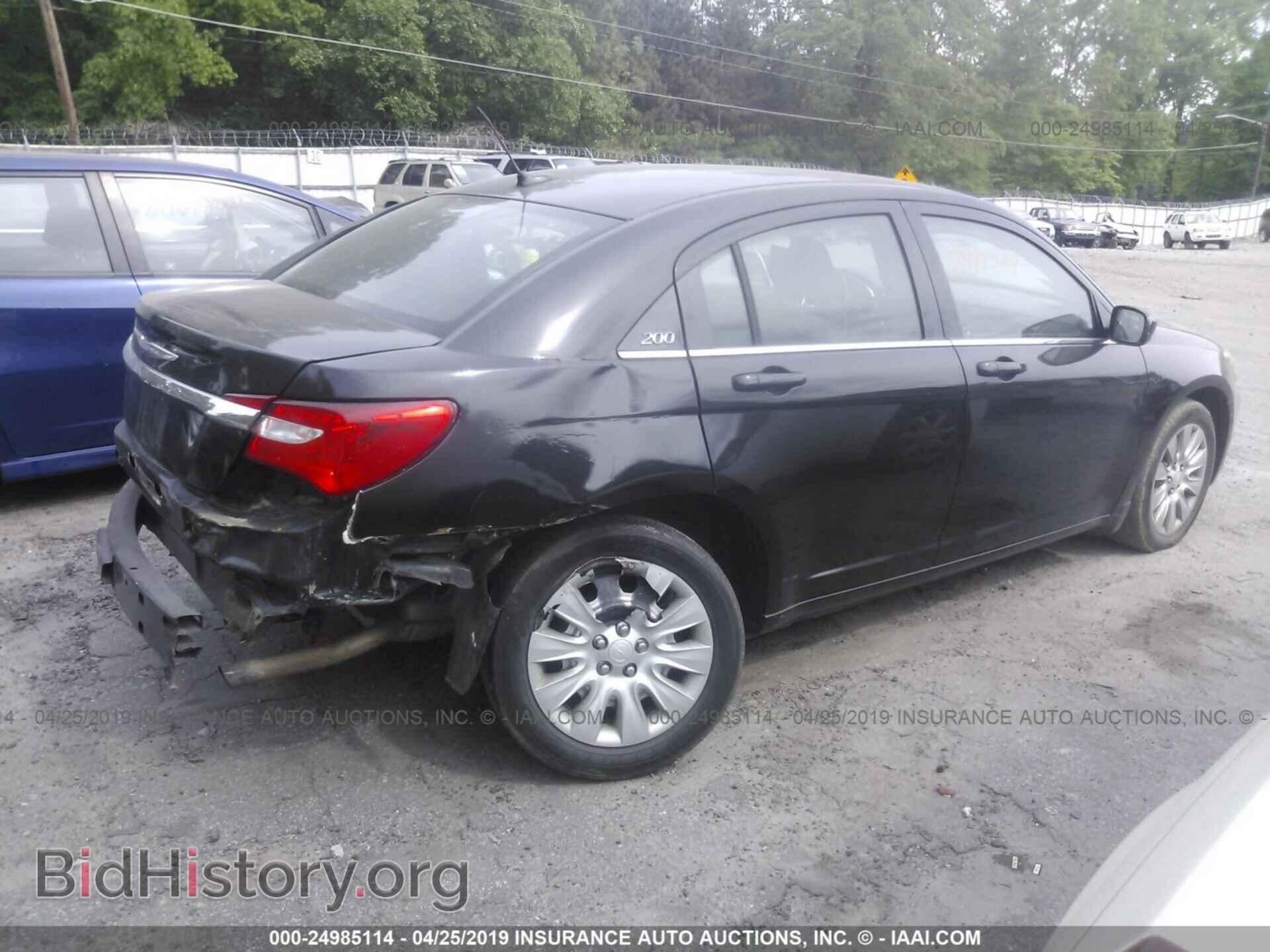 2012 CHRYSLER 200 - VIN: 1C3CCBAB6CN114130 - Фото 4