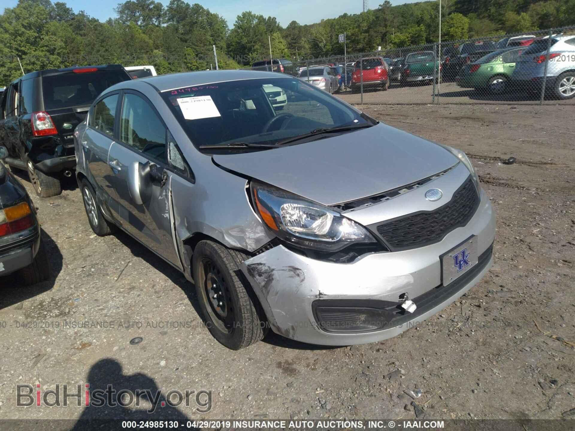 Photo KNADM4A34D6274551 - KIA RIO 2013