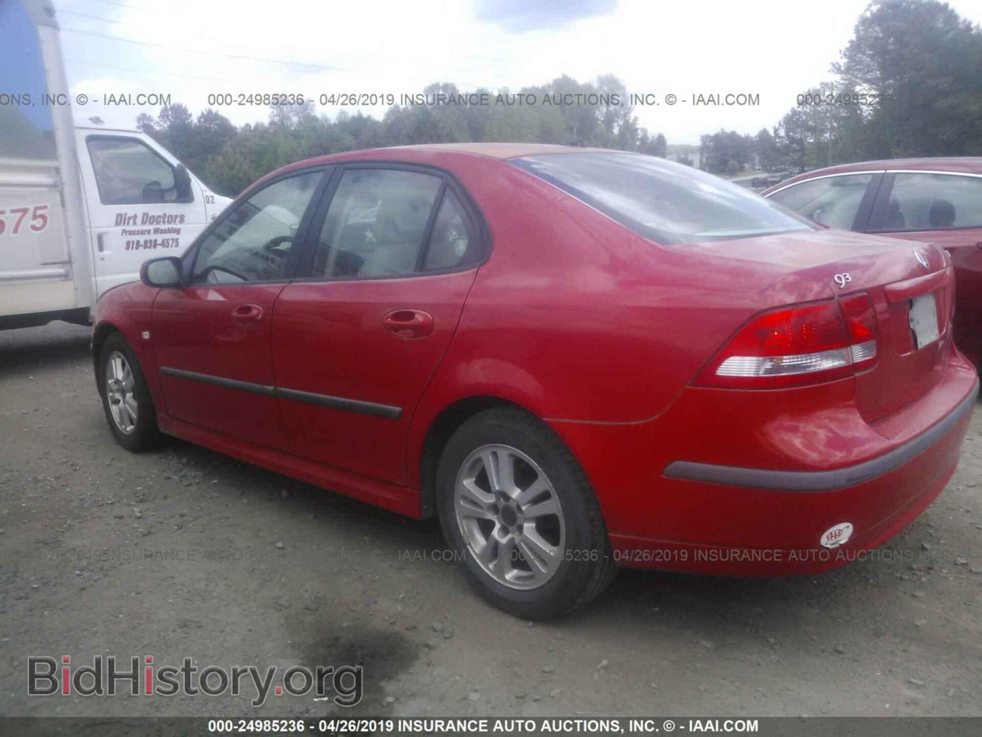 2006 SAAB 9-3 - VIN: YS3FD49YX61007421 - Фото 3