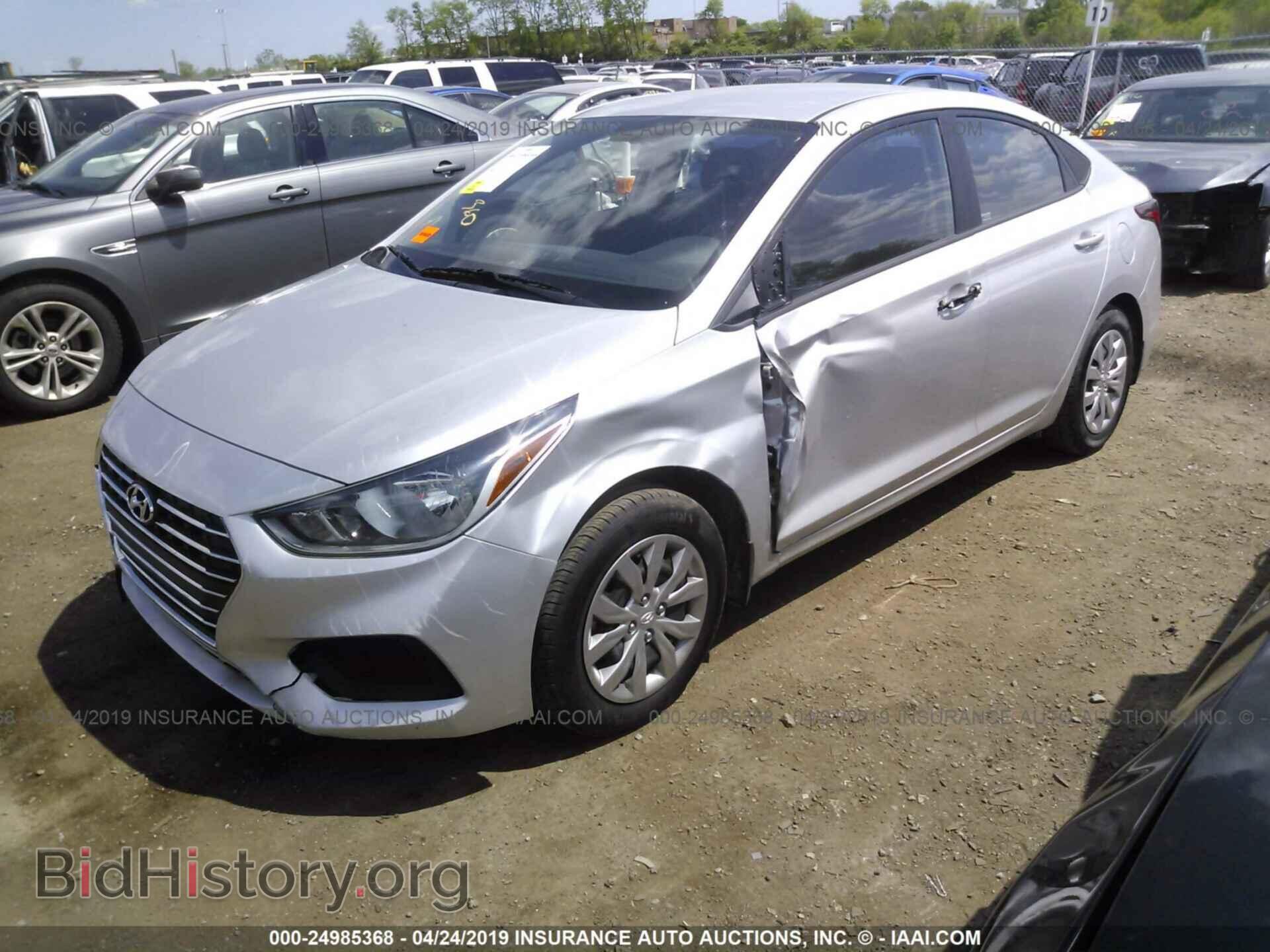 2019 HYUNDAI ACCENT - VIN: 3KPC24A30KE044128 - Photo 2