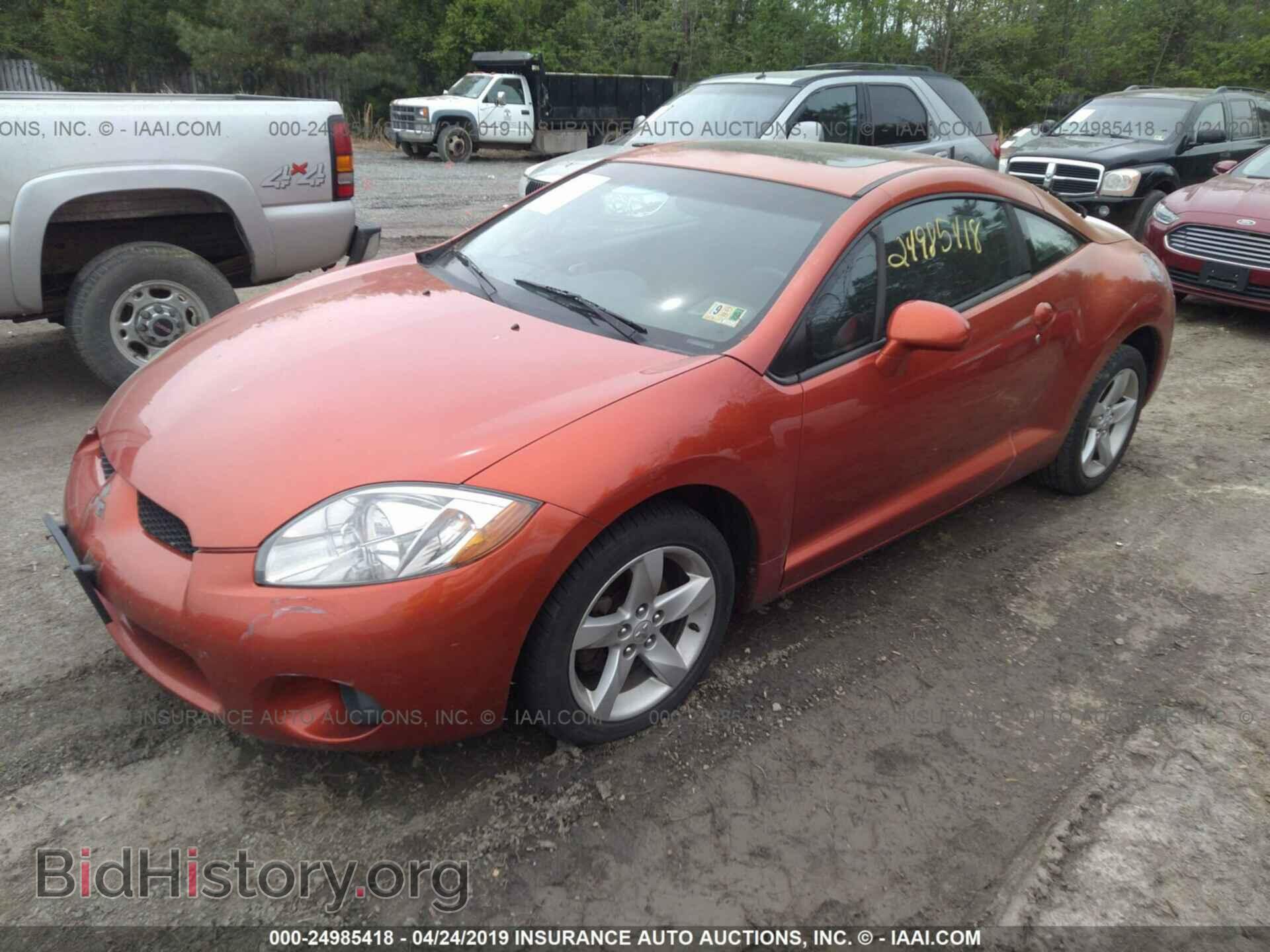 2007 MITSUBISHI ECLIPSE - VIN: 4A3AK24F77E010897 - Фото 2