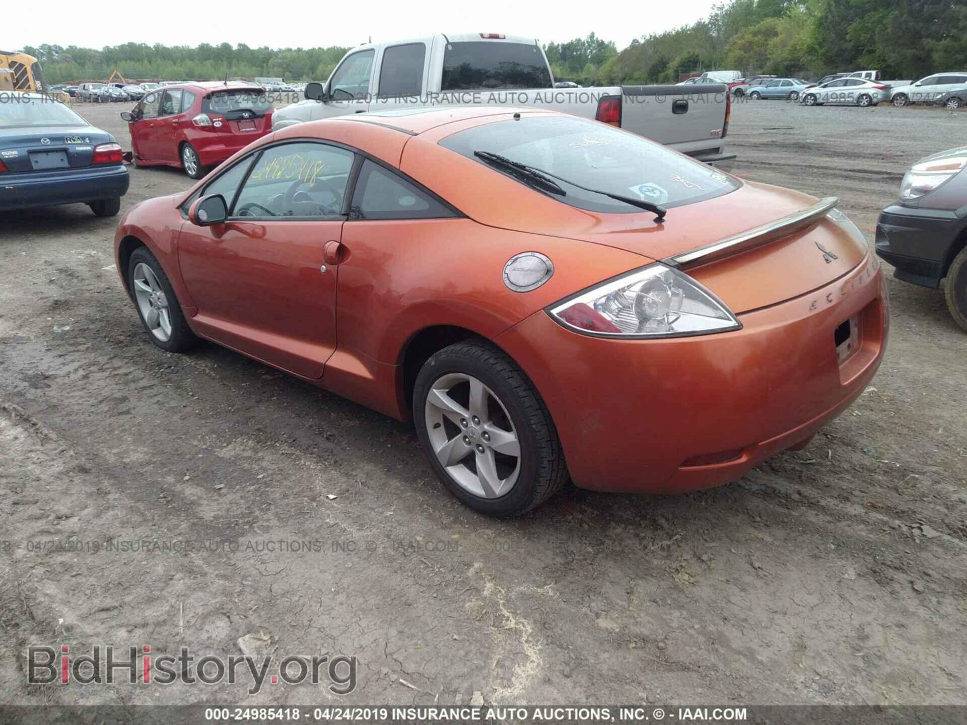 2007 MITSUBISHI ECLIPSE - VIN: 4A3AK24F77E010897 - Фото 3