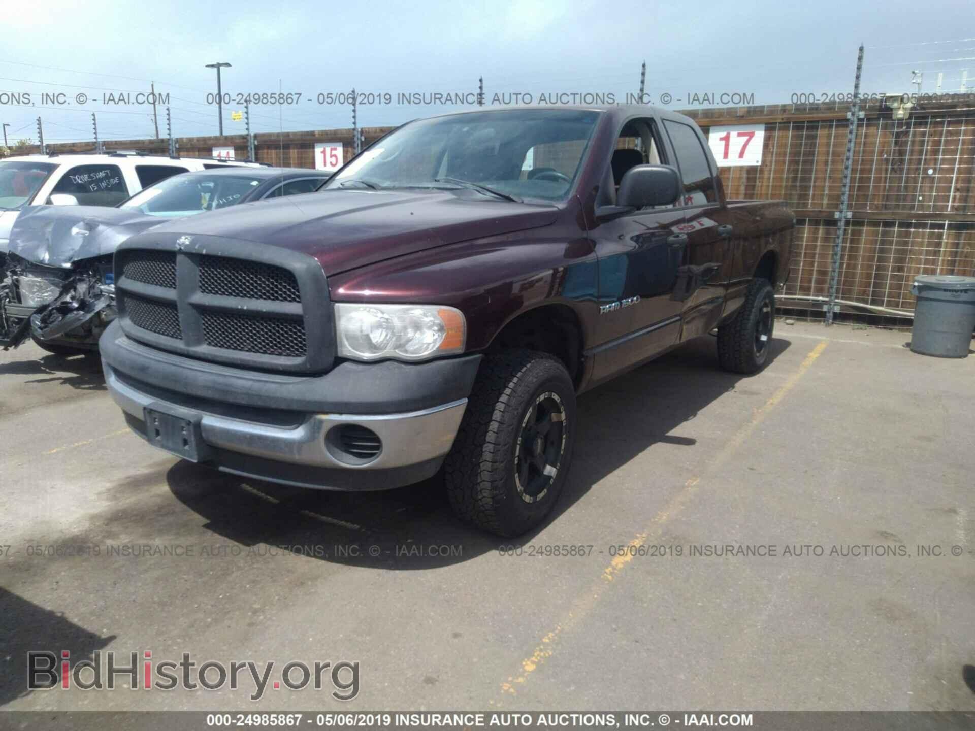 2005 DODGE RAM 1500 - VIN: 1D7HU18N25J565841 - Фото 2