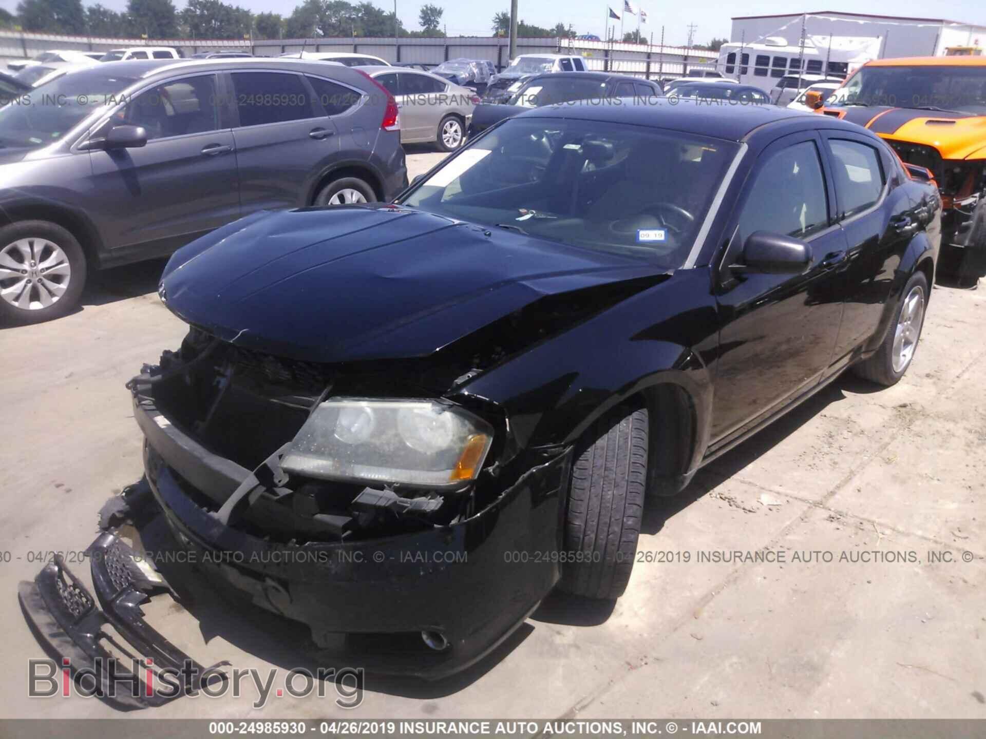 2013 DODGE AVENGER - VIN: 1C3CDZCB0DN556809 - Фото 2