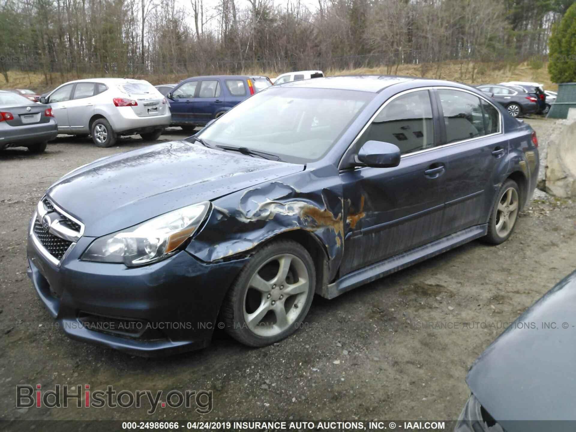 2013 SUBARU LEGACY - VIN: 4S3BMBB63D3032293 - Фото 2