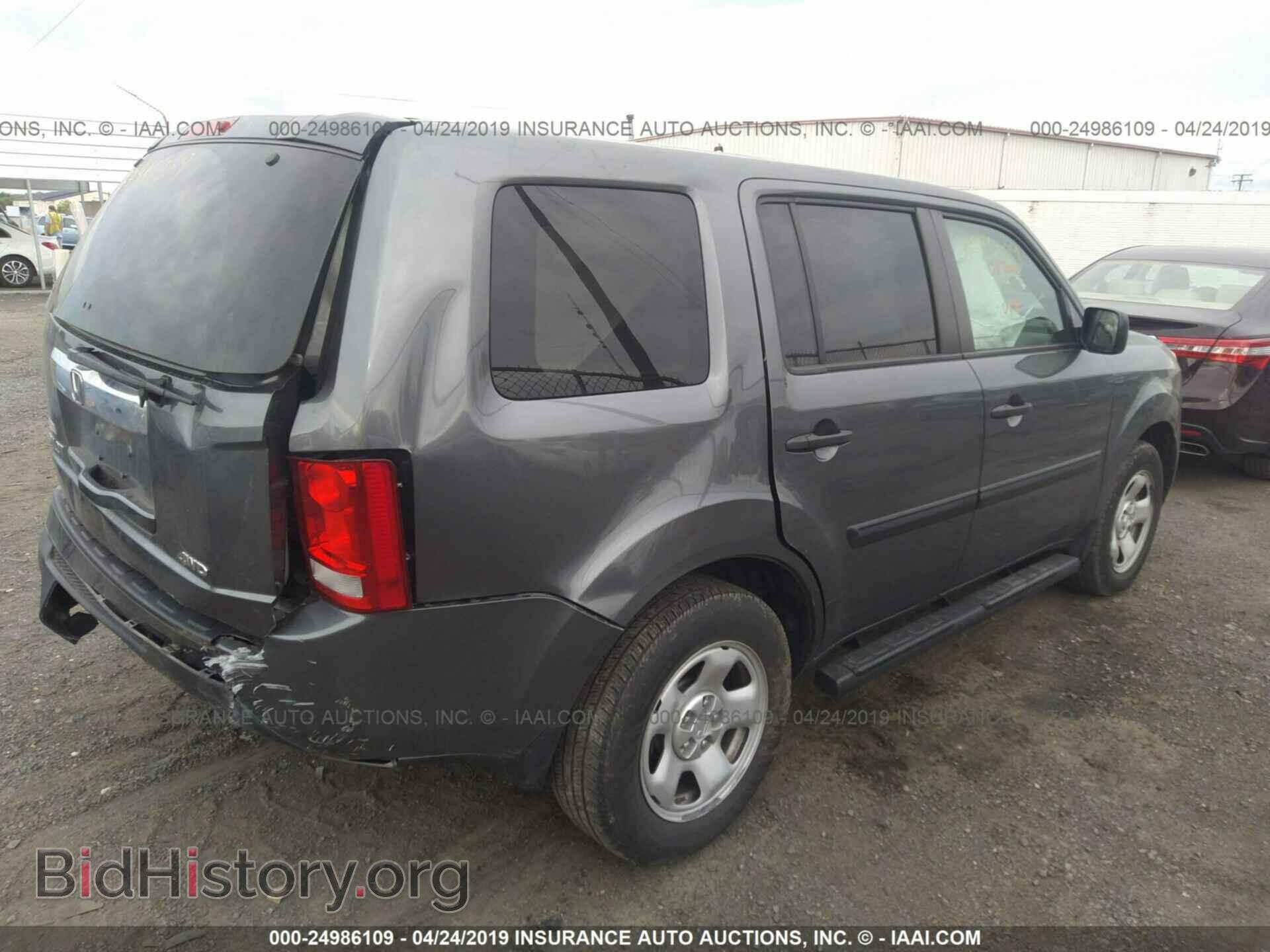 2012 HONDA PILOT - VIN: 5FNYF4H20CB060686 - Фото 4
